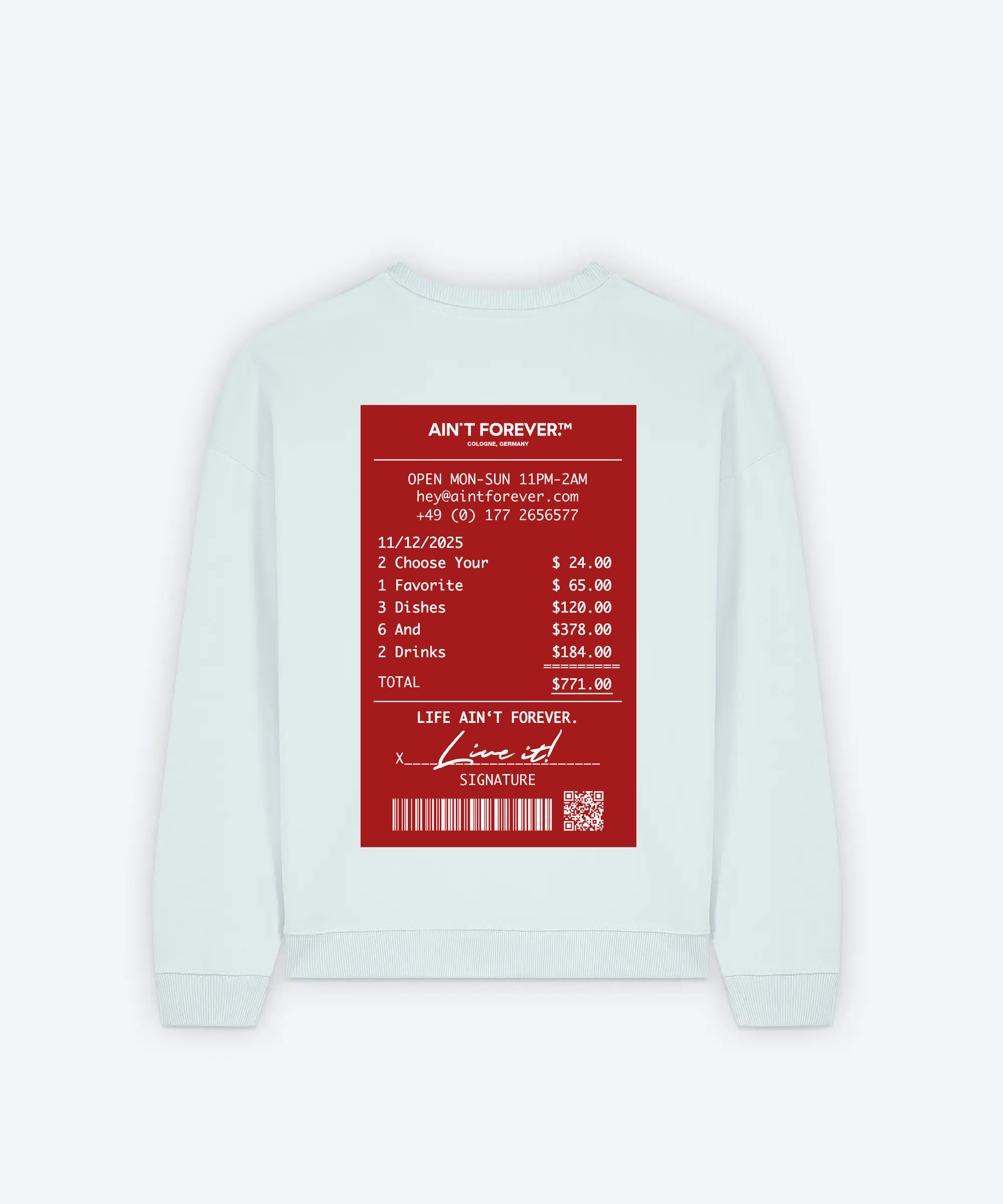 NIGHT OUT SWEATSHIRT