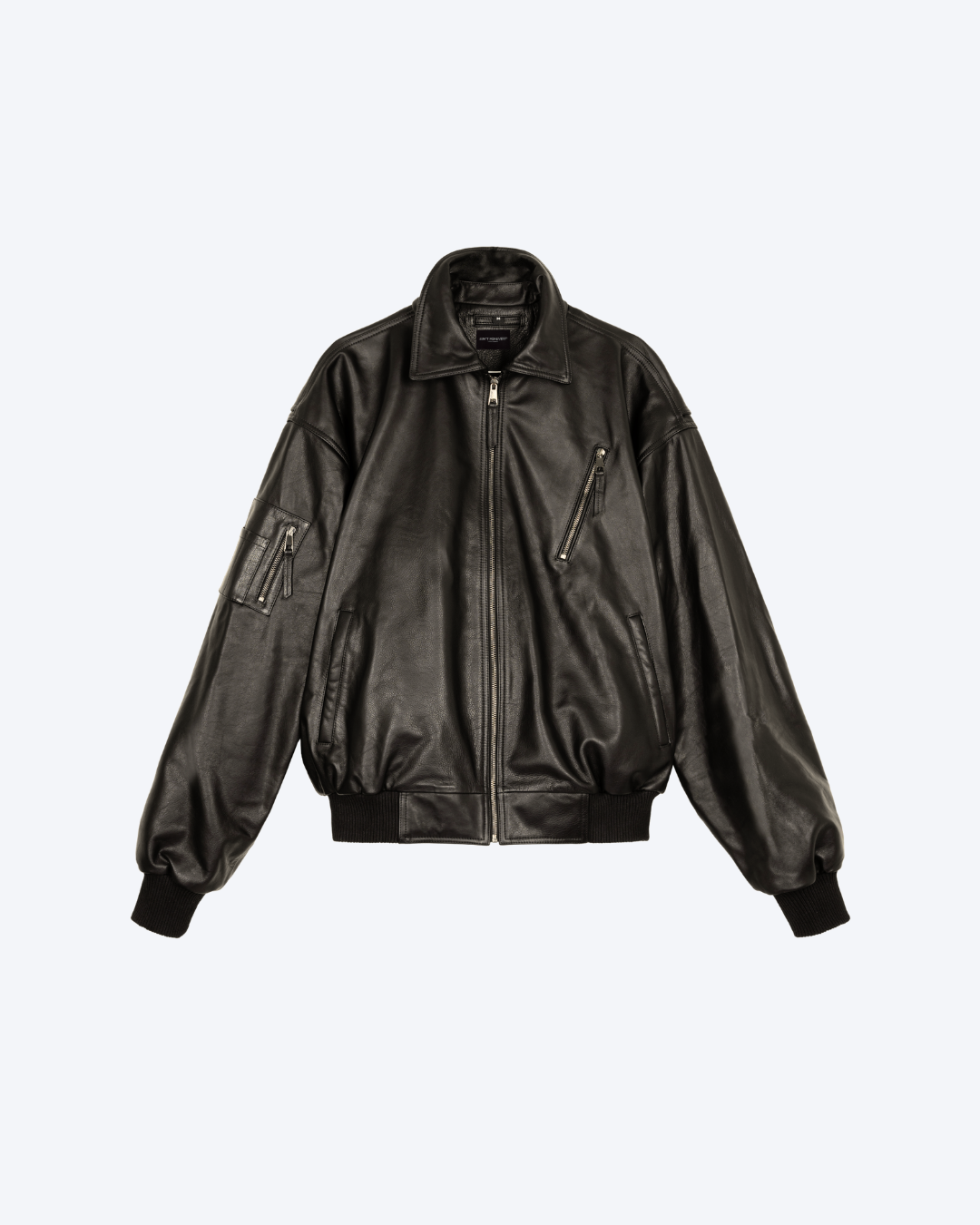 THE GOOD MUSIC & BAD DECISIONS LEATHER BOMBER