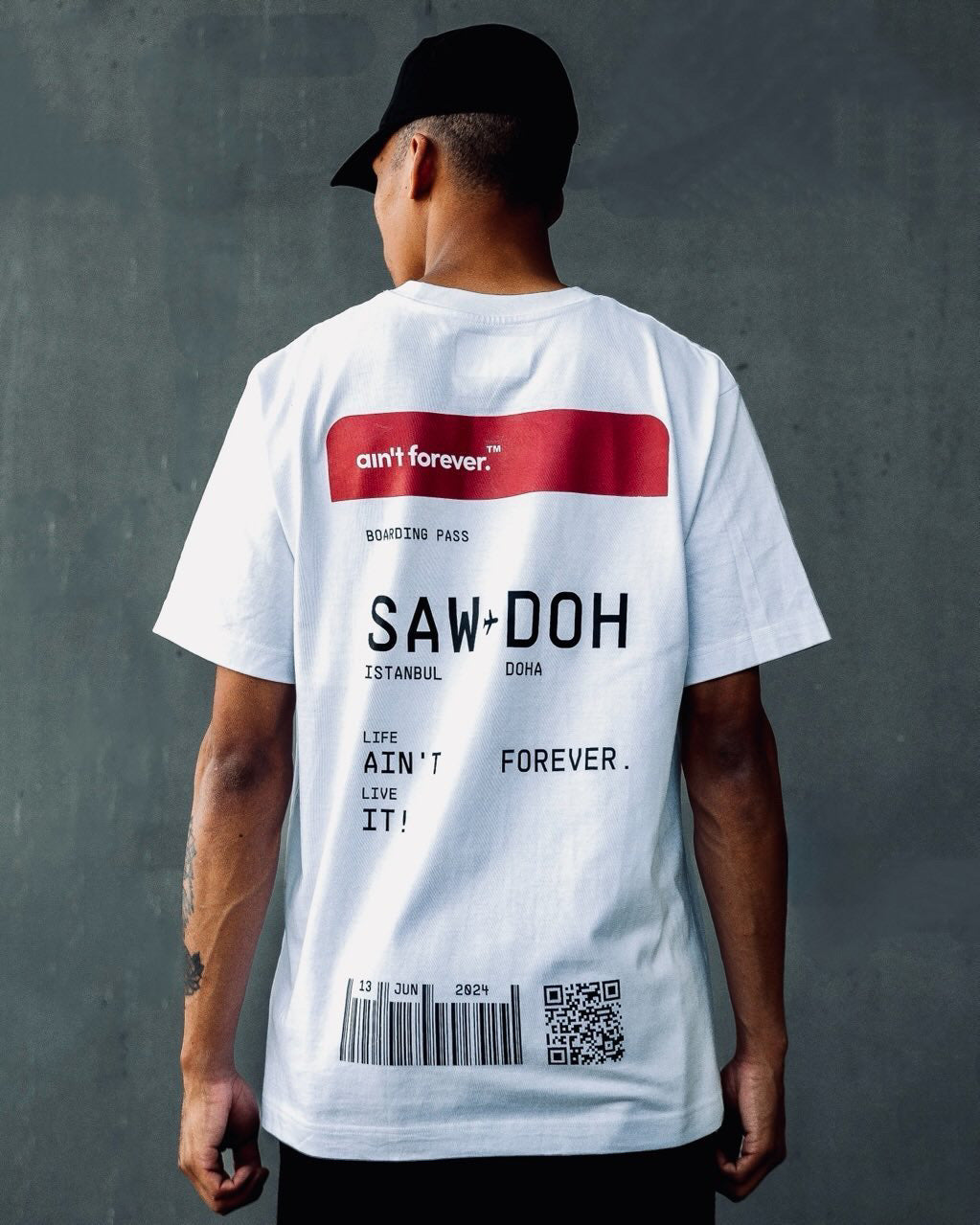 THE BOARDING PASS T-SHIRT