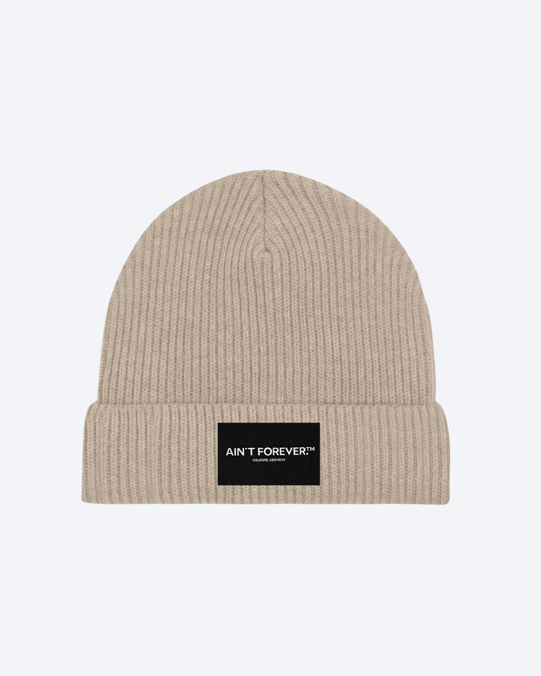 THE ESSENTIAL BEANIE (STONE)