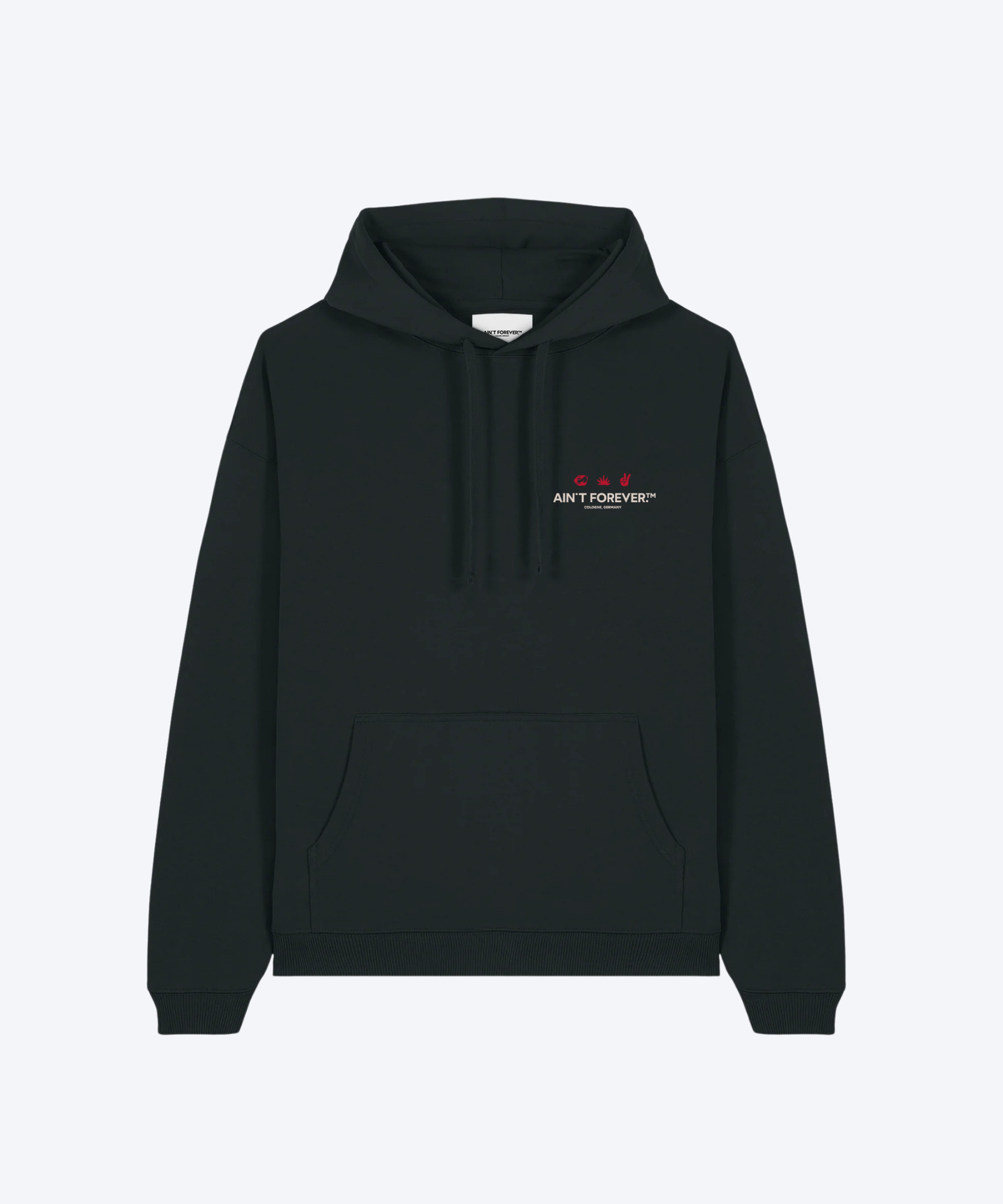 THE "HOT GIRLS DRINK TEQUILA" HOODIE (BLACK/BEIGE/RED)