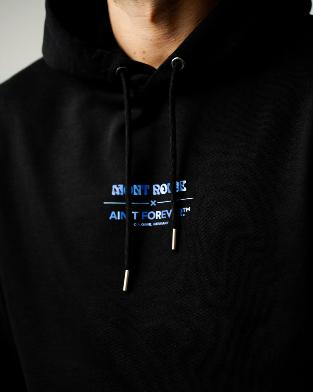 LE MONT ROUGE HOODIE (BLACK / MONT ROUGE)