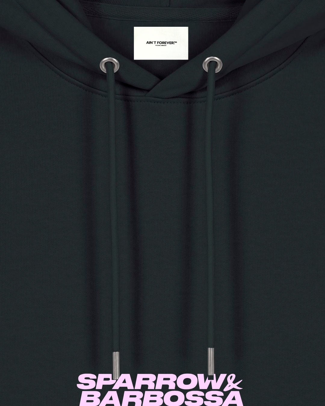 THE BACKSTAGE HOODIE CONFIGURATOR (BLACK / SPARROW & BARBOSSA)