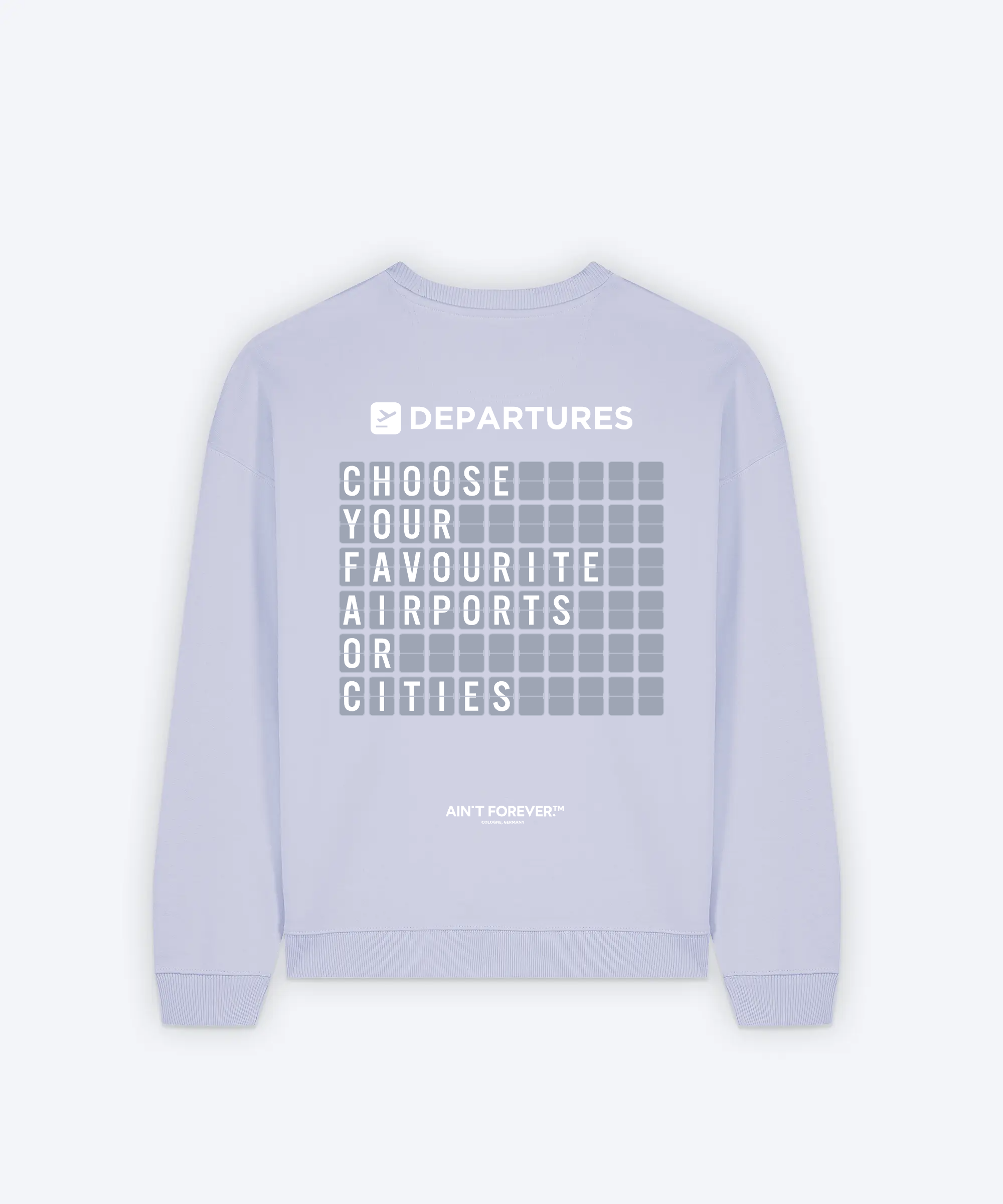 DEPARTURES SWEATSHIRT