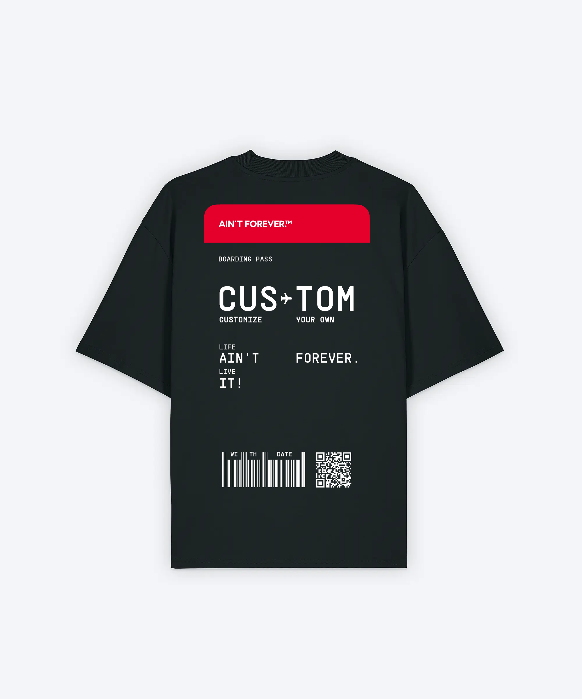 BOARDING PASS T-SHIRT