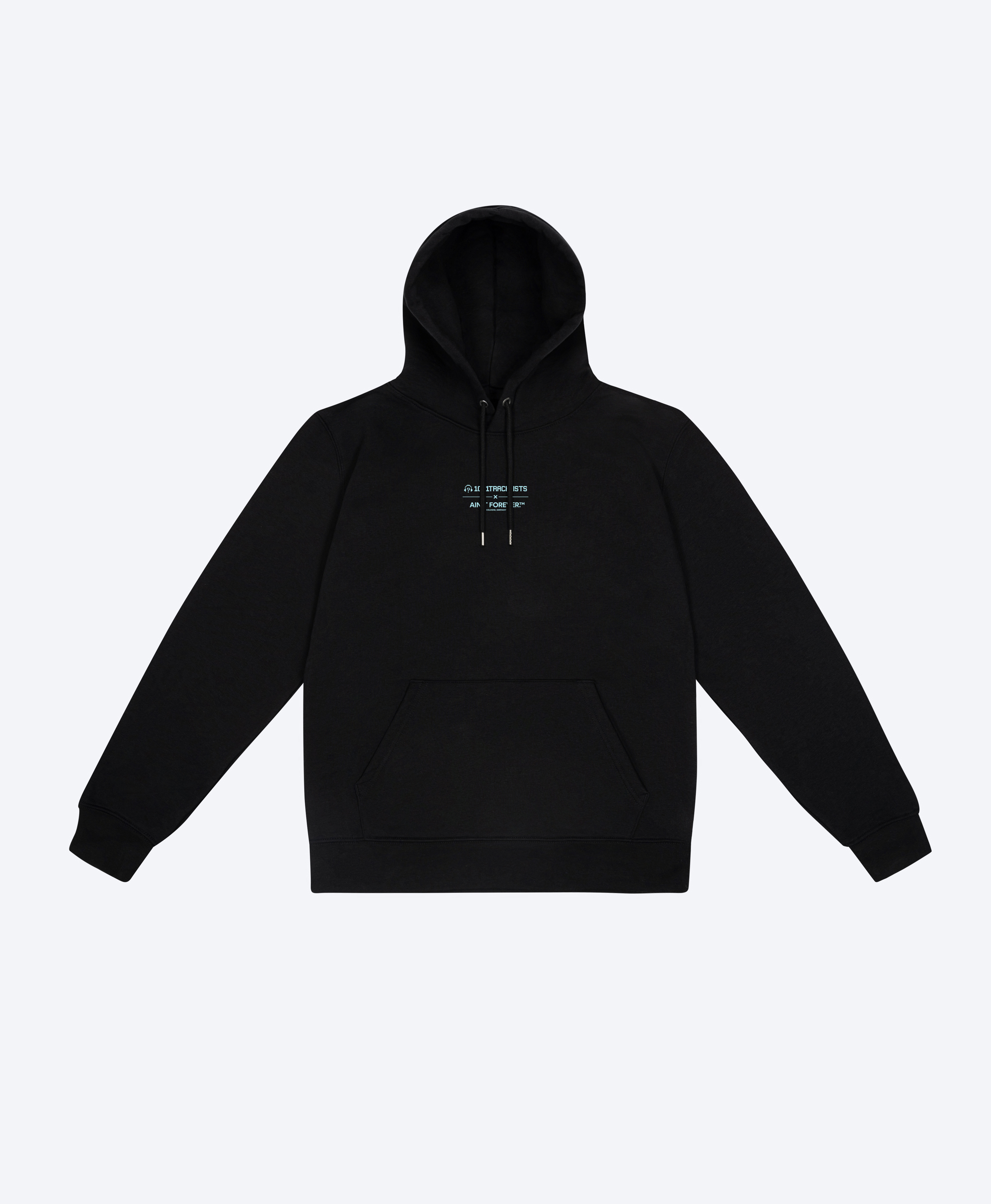 THE BPM HOODIE (BLACK / ORANGE / 1001TRACKLISTS)