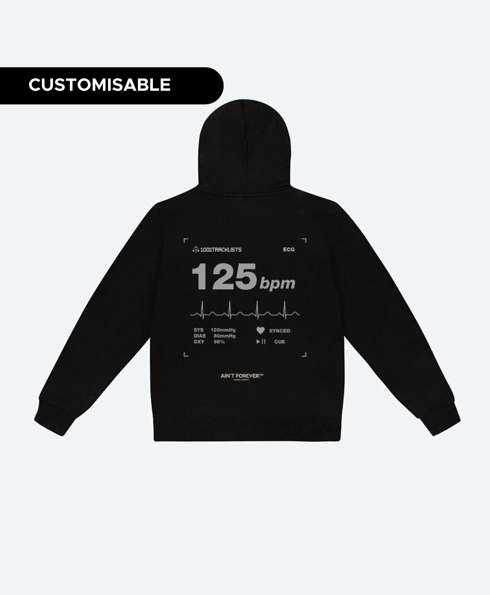 THE BPM HOODIE (1001TRACKLISTS)