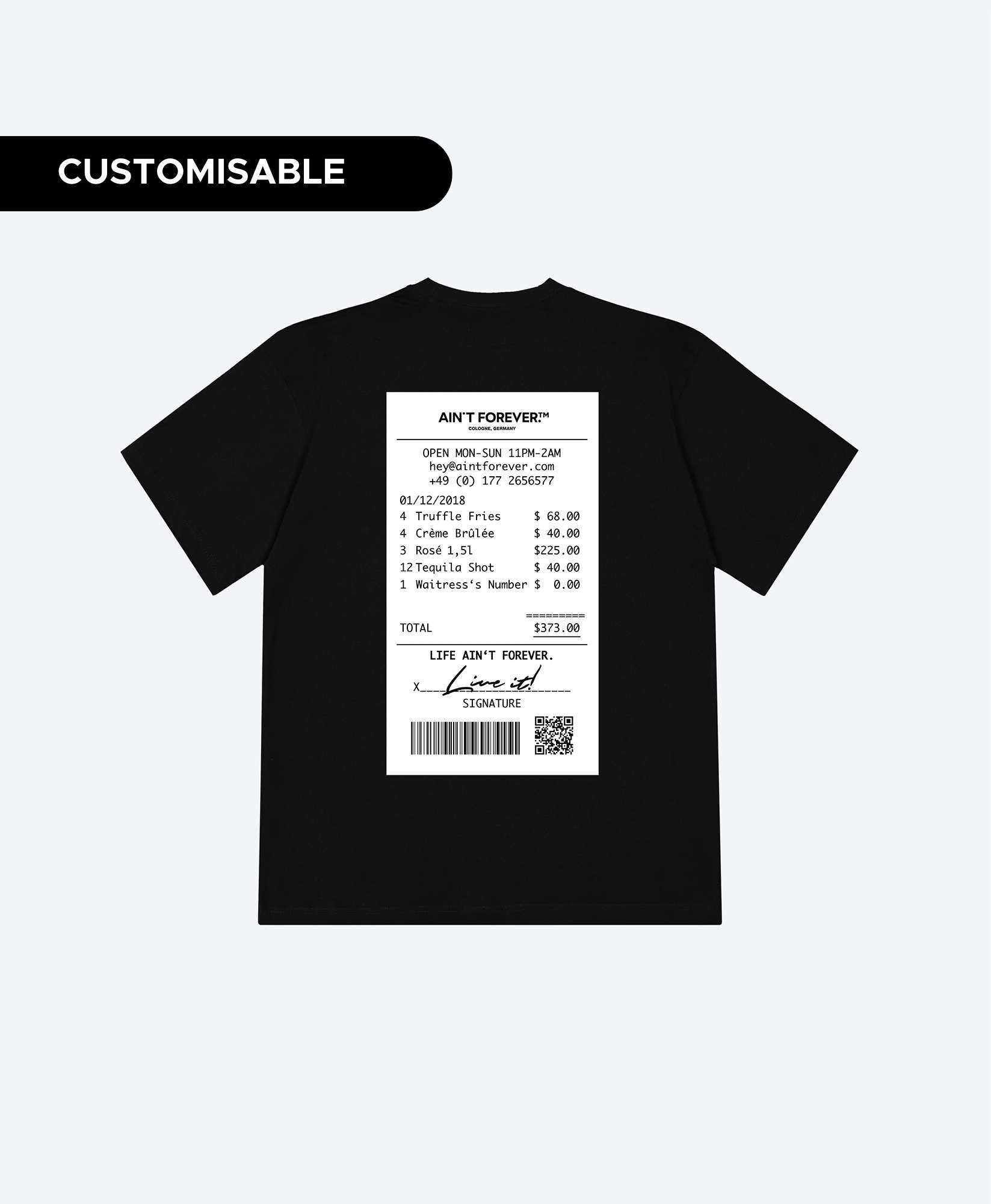 THE NIGHT OUT T-SHIRT