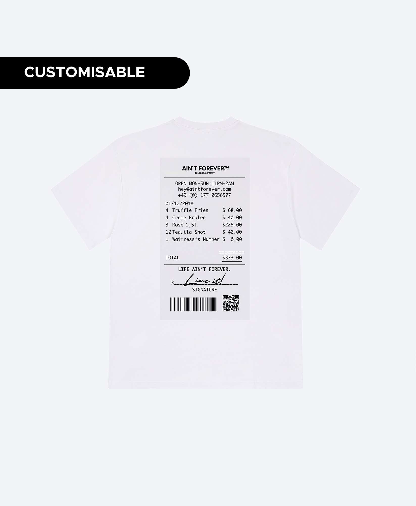 THE NIGHT OUT T-SHIRT