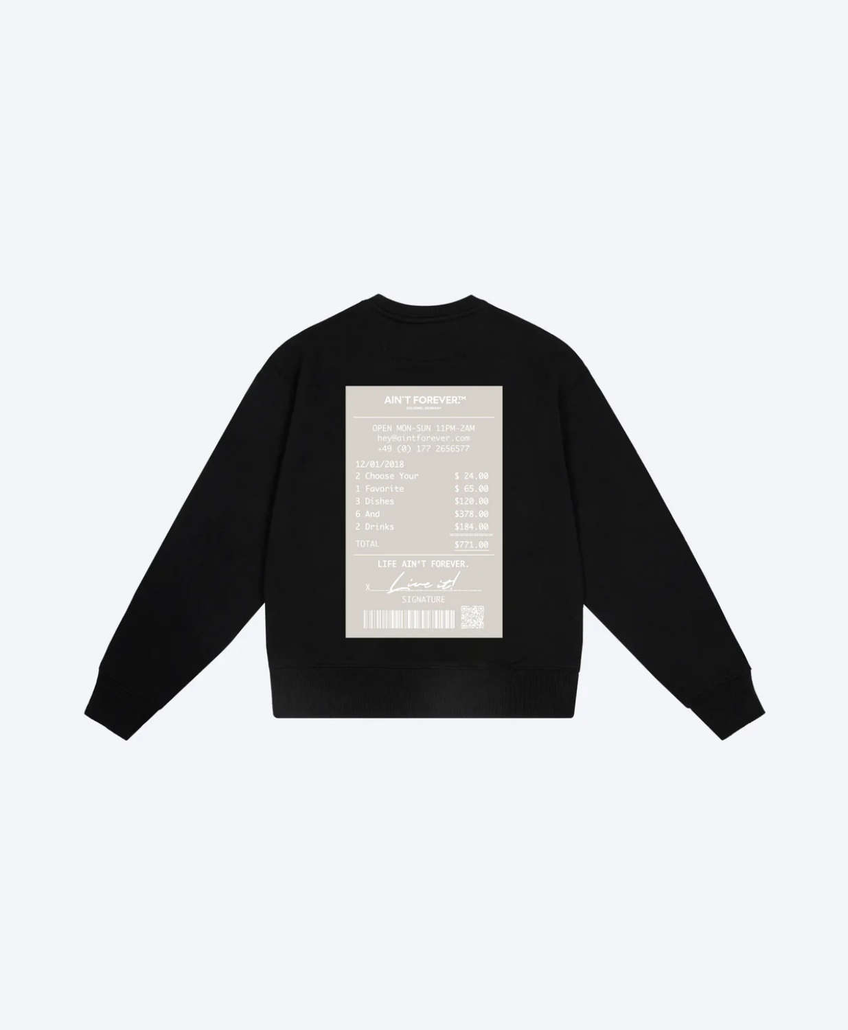 NIGHT OUT SWEATSHIRT