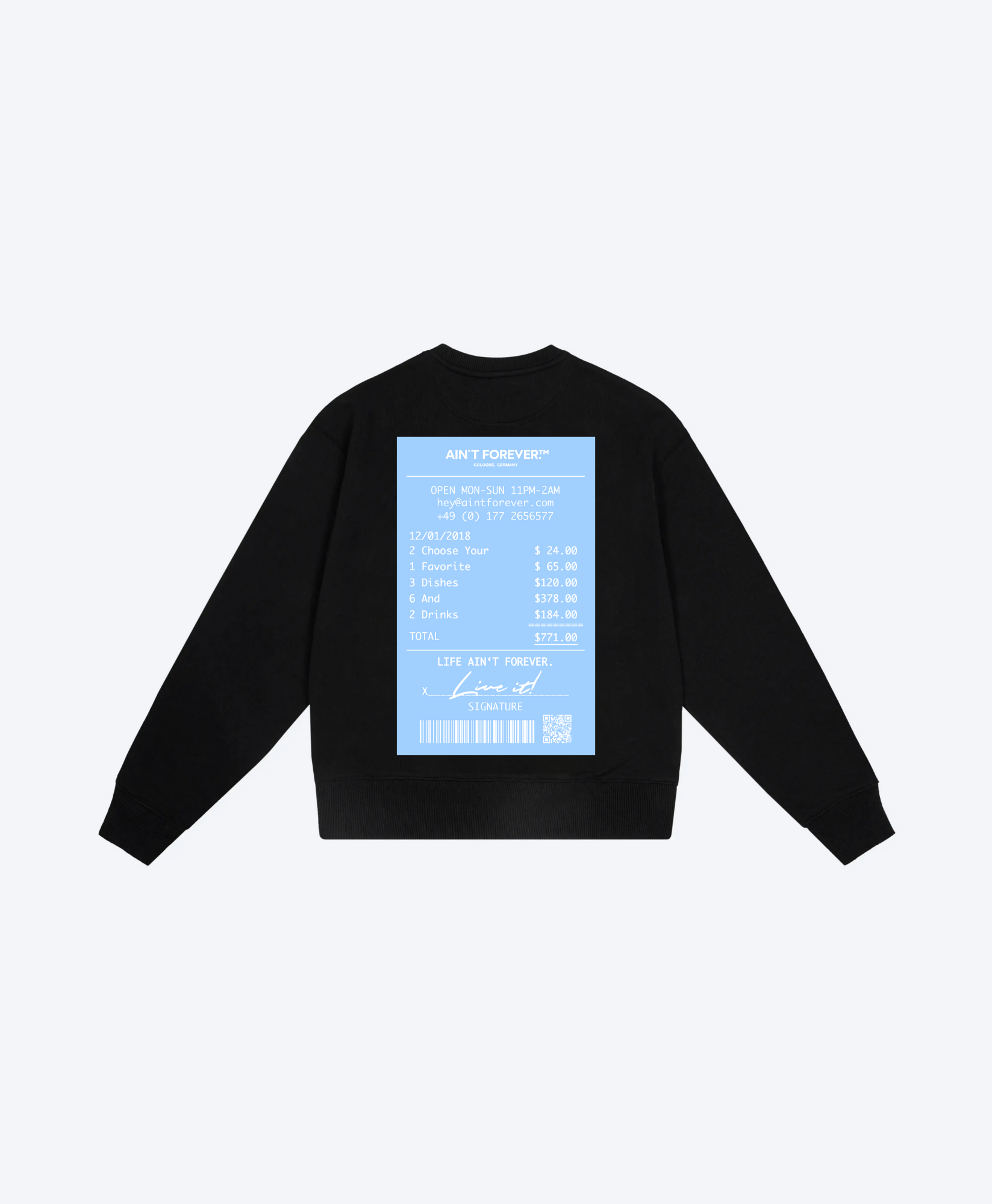 NIGHT OUT SWEATSHIRT