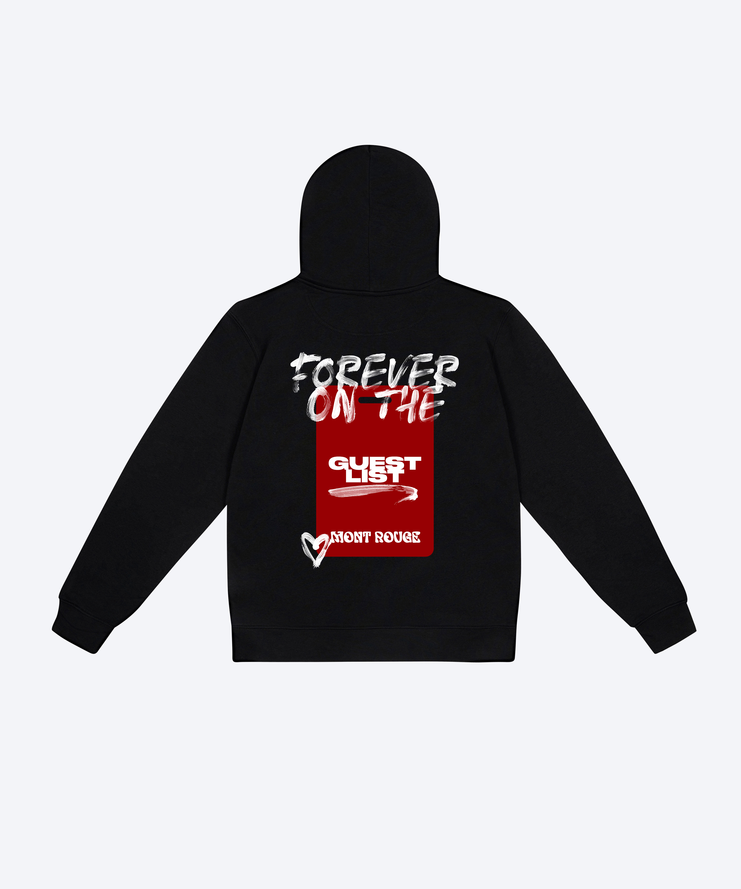 FOREVER GUESTLIST HOODIE (MONT ROUGE)