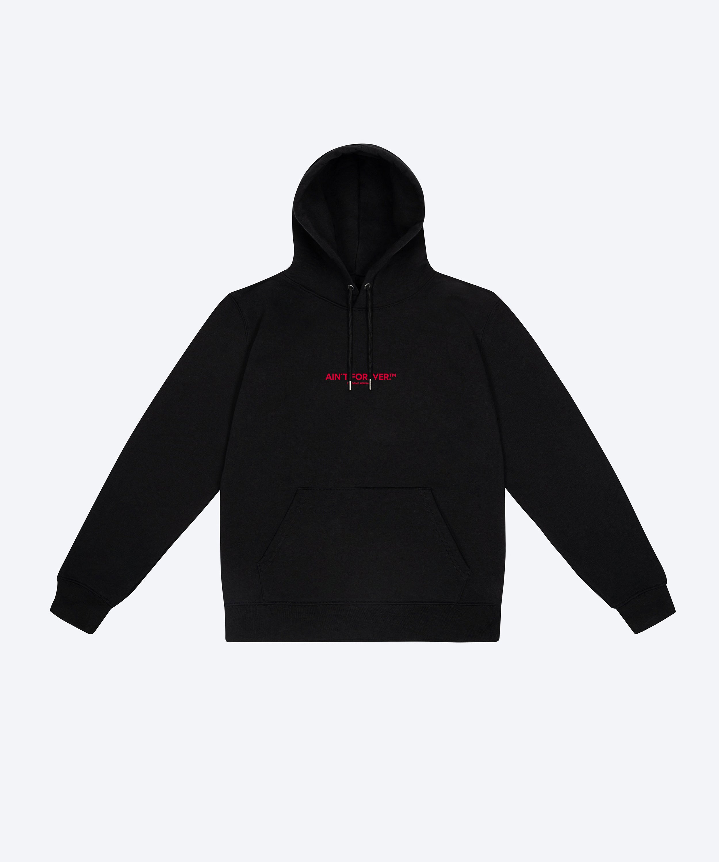 THE DEPARTURES HOODIE (BLACK / RED)