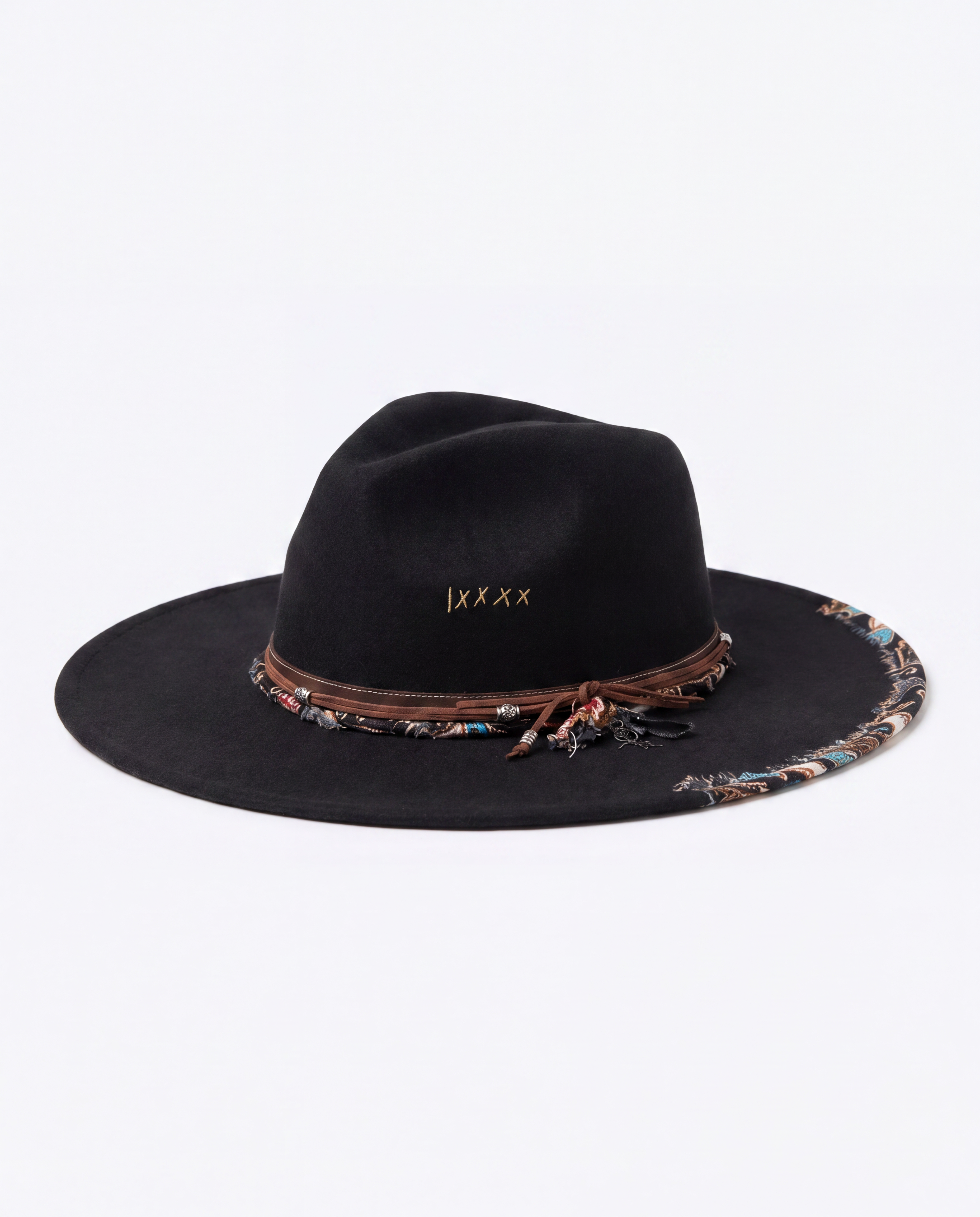 THE AF. BOHO HAT (BLACK)