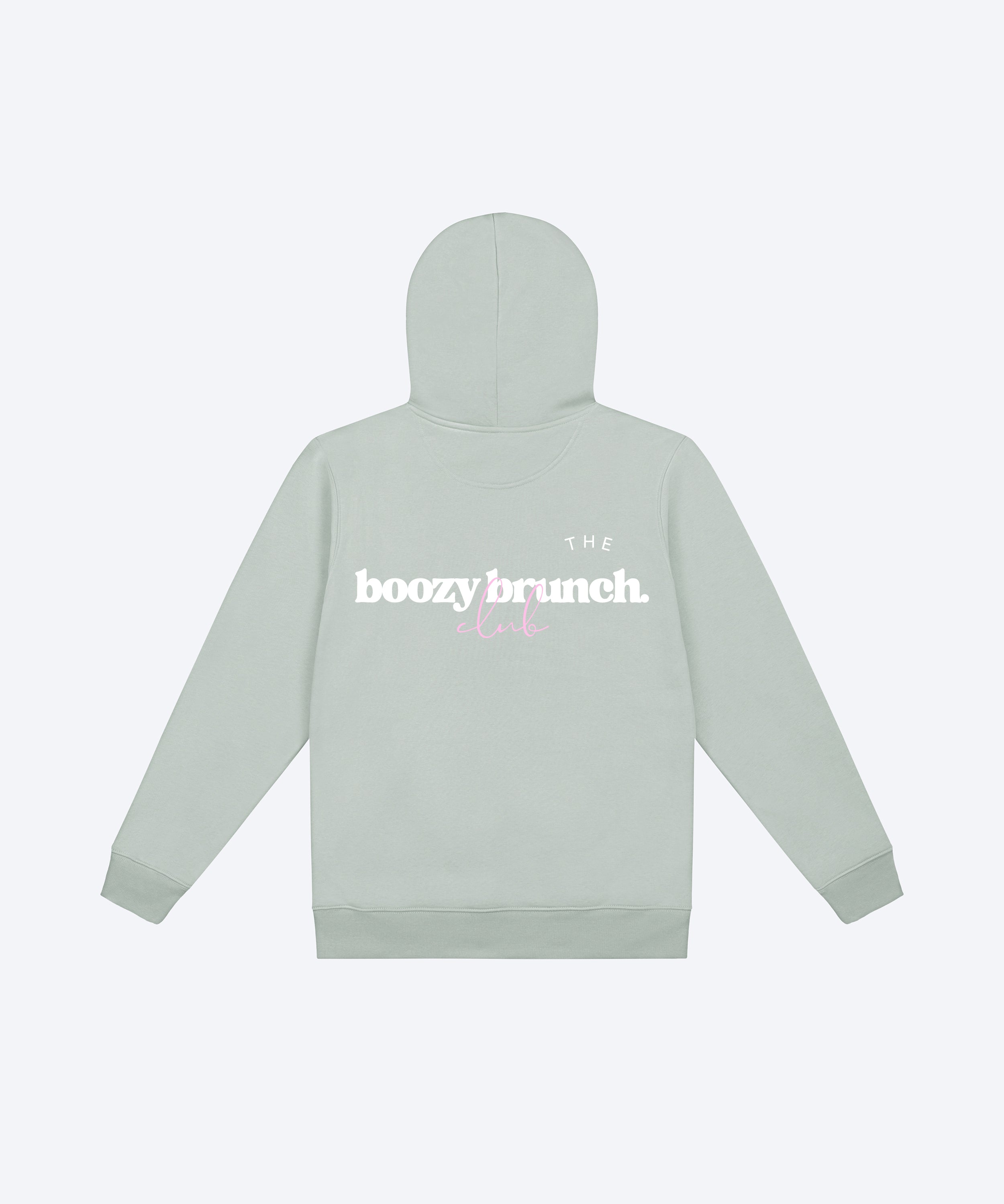 THE BOOZY BRUNCH CLUB HOODIE (ALOE)