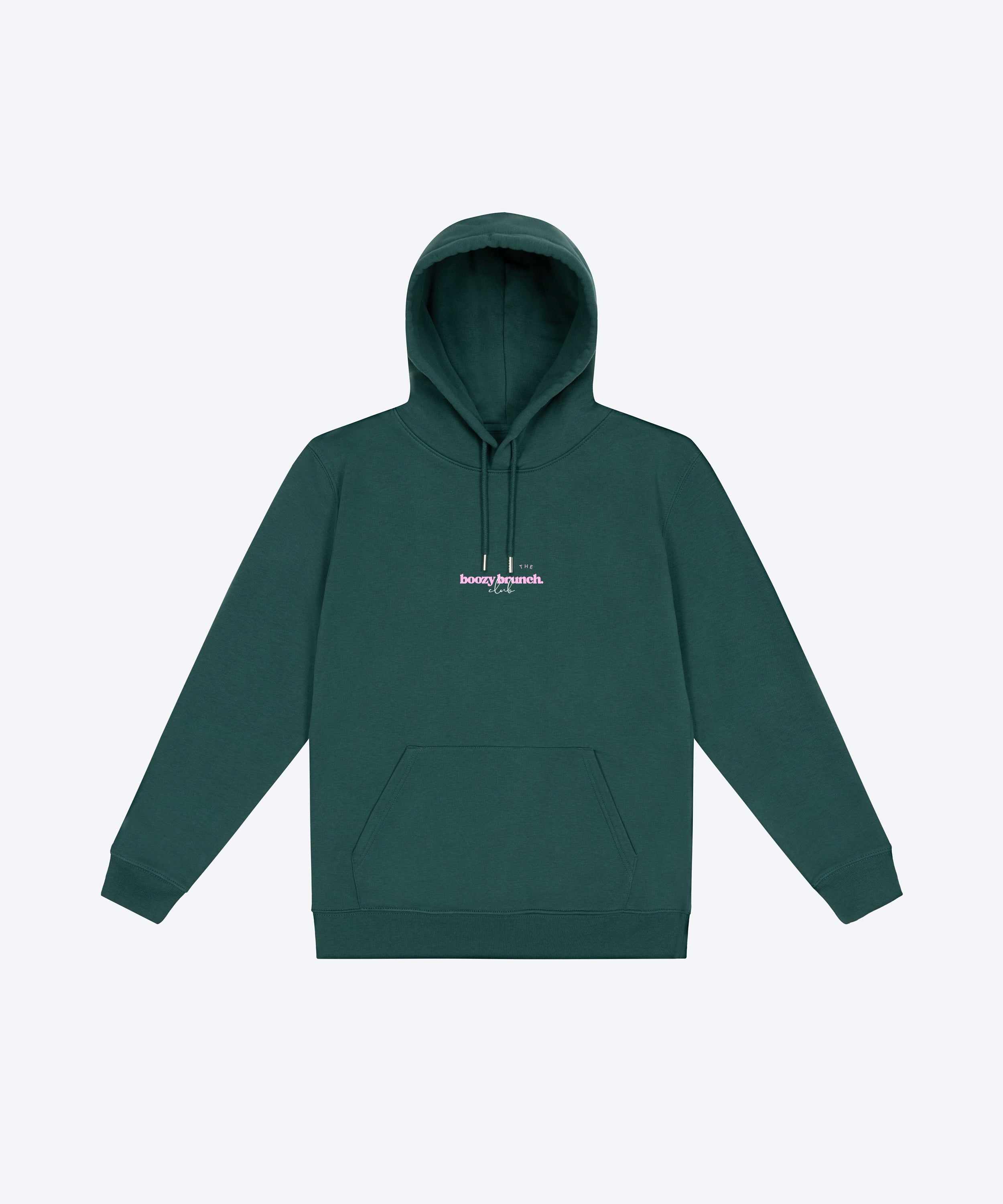 THE BOOZY BRUNCH CLUB HOODIE (GLAZED GREEN)