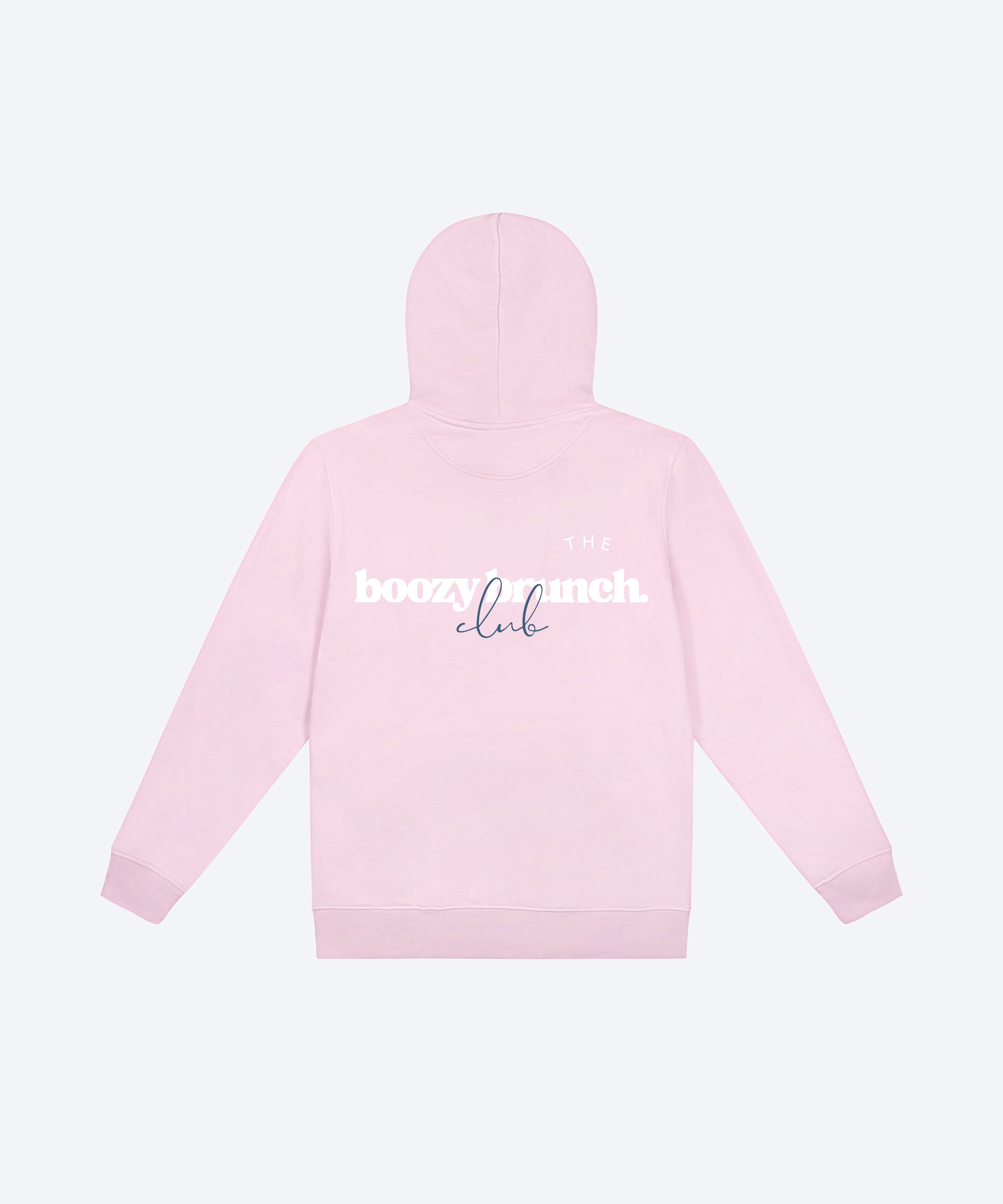 THE BOOZY BRUNCH CLUB HOODIE (PINK)