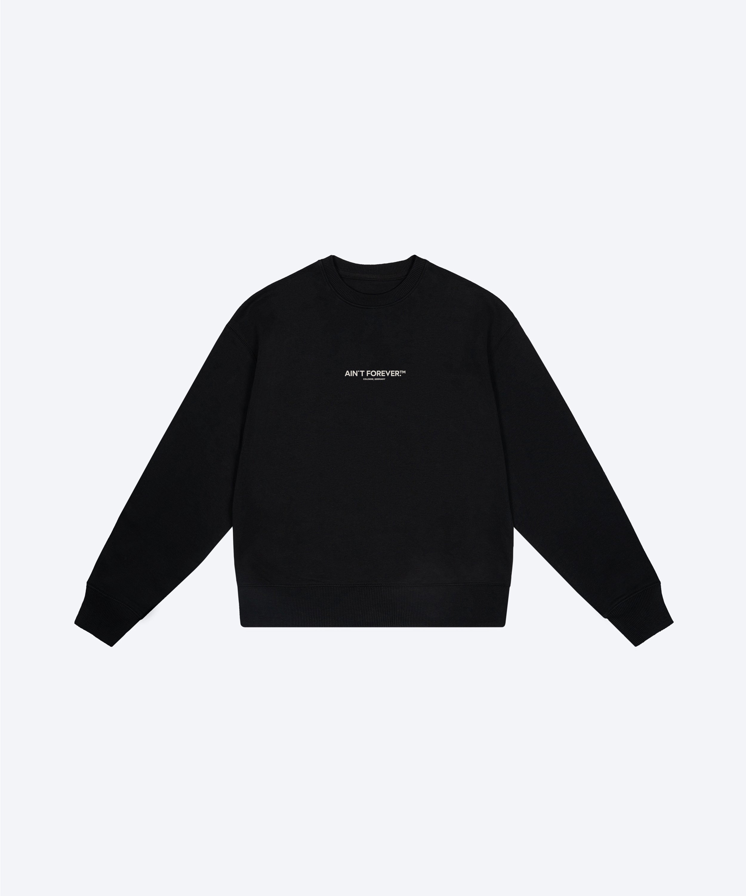 THE DEPARTURES SWEATSHIRT (BLACK / DESERT DUST)