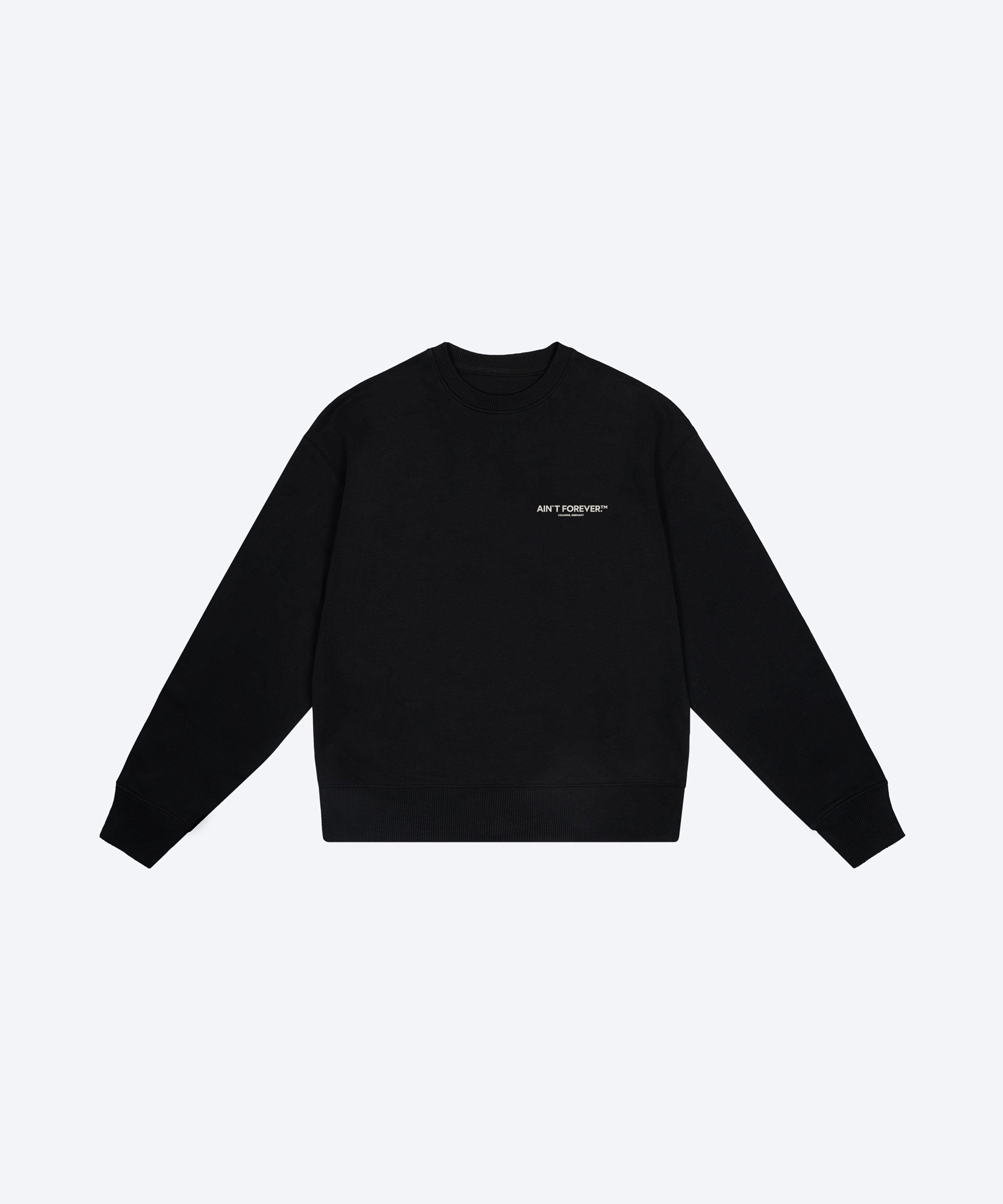 THE NIGHT OUT SWEATSHIRT (BLACK/BEIGE)