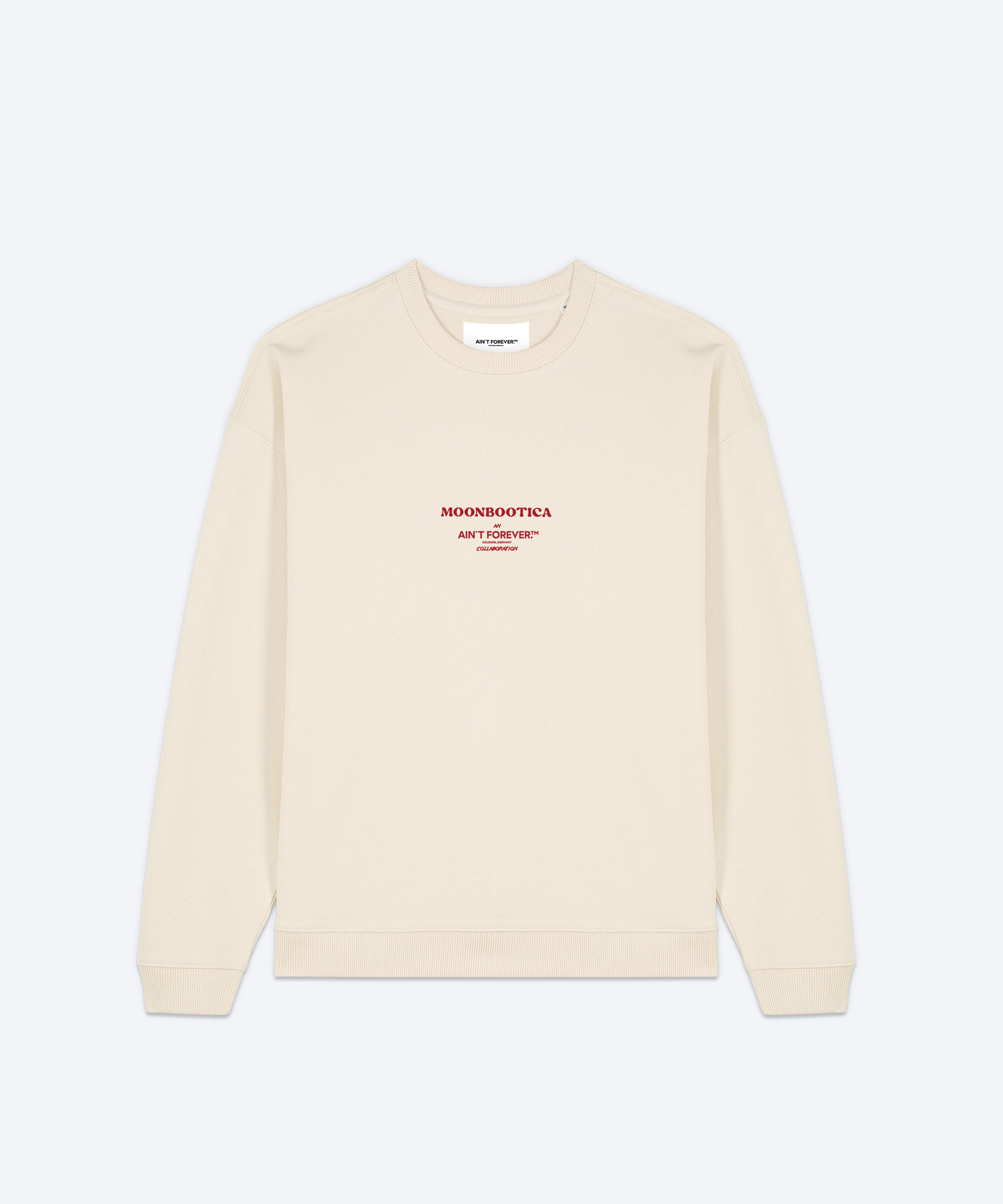 THE MOONBOOTICA "ON REPEAT" SWEATSHIRT