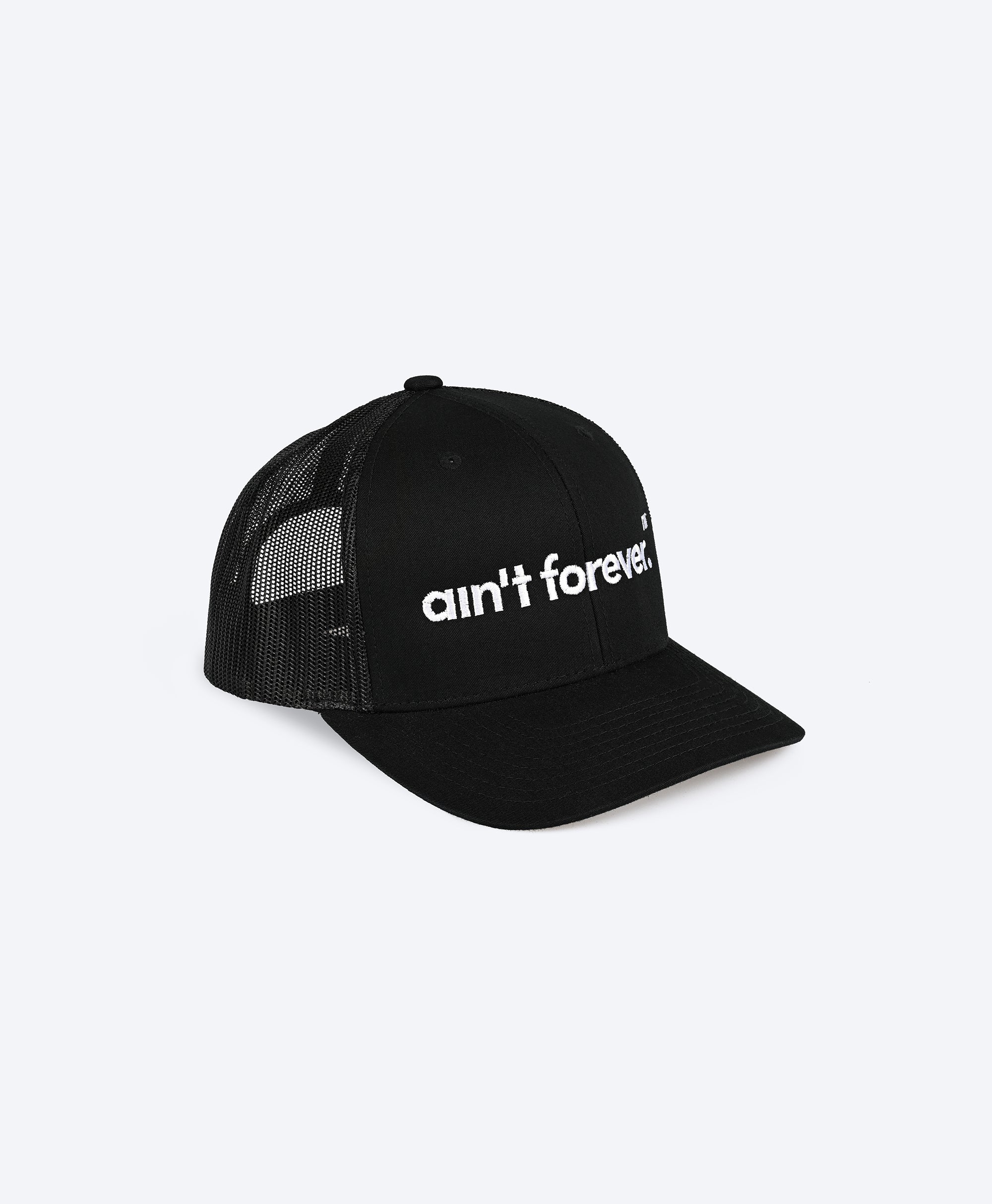 THE LOGO CAP (BLACK / WHITE)