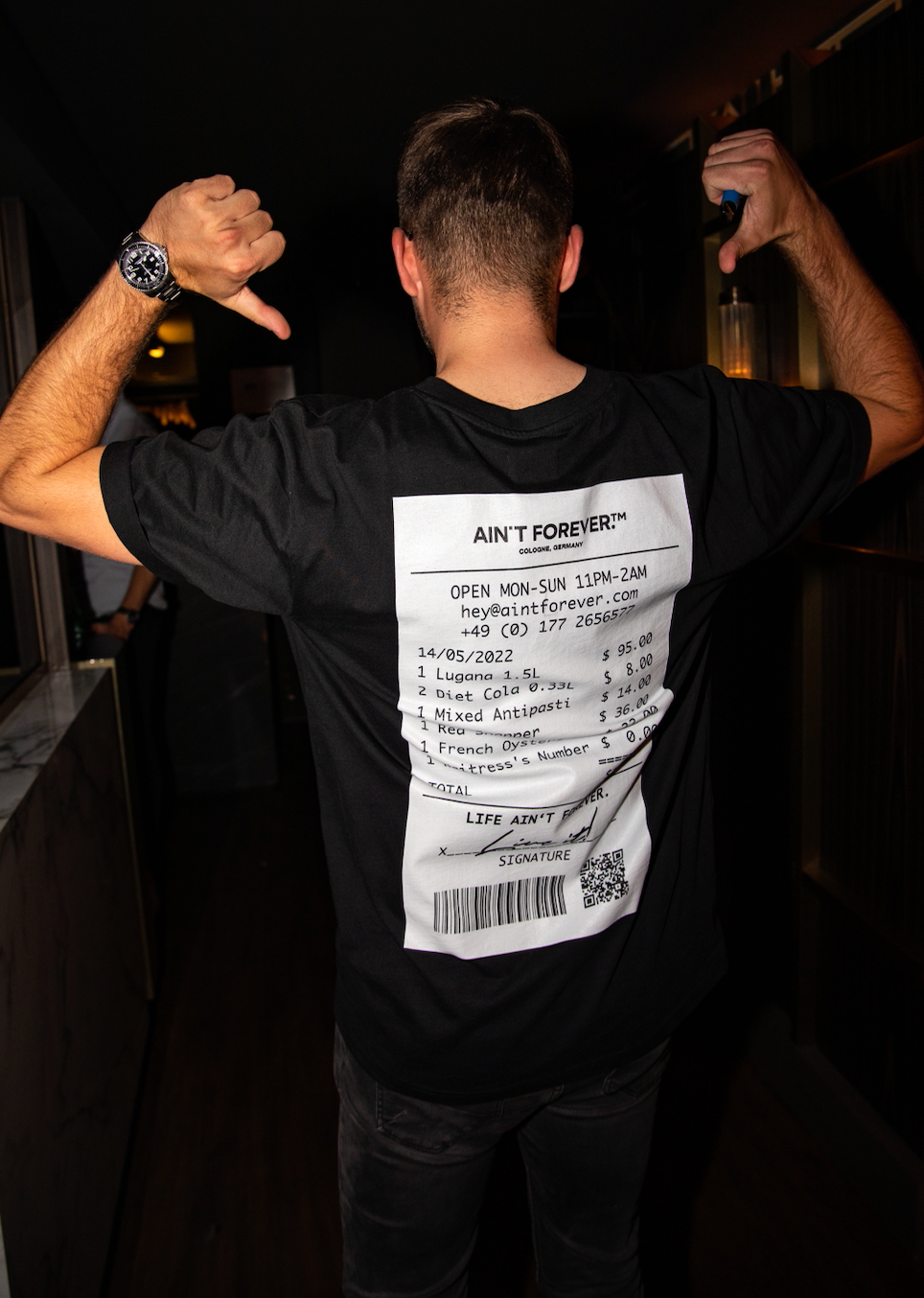 THE NIGHT OUT T-SHIRT