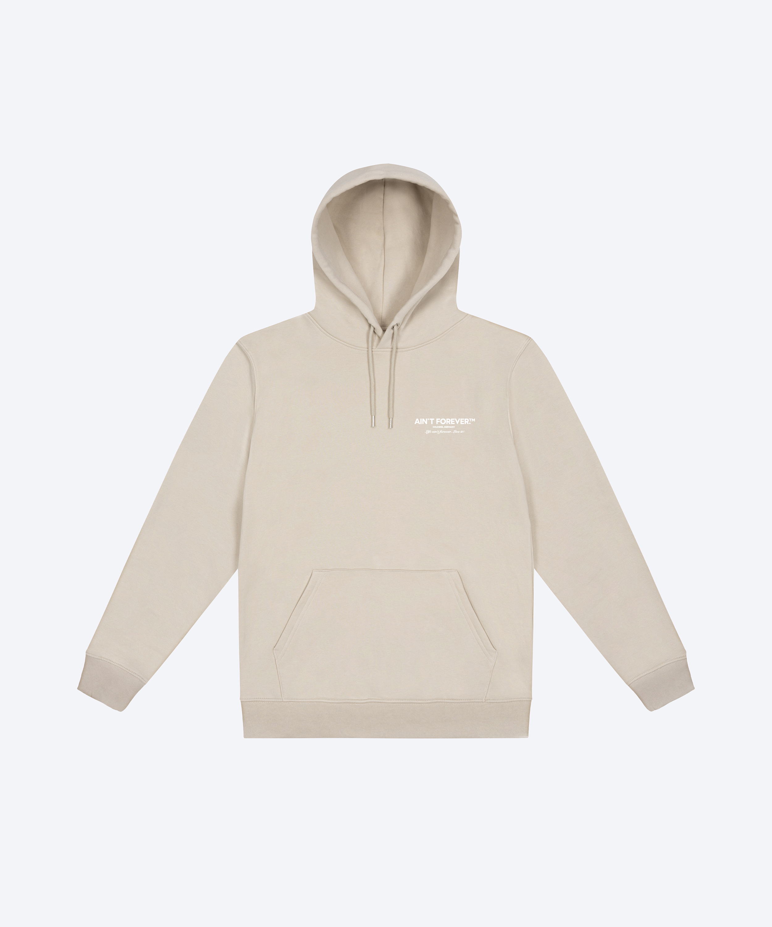 THE LIVE IT! HOODIE (DESERT DUST / WHITE)