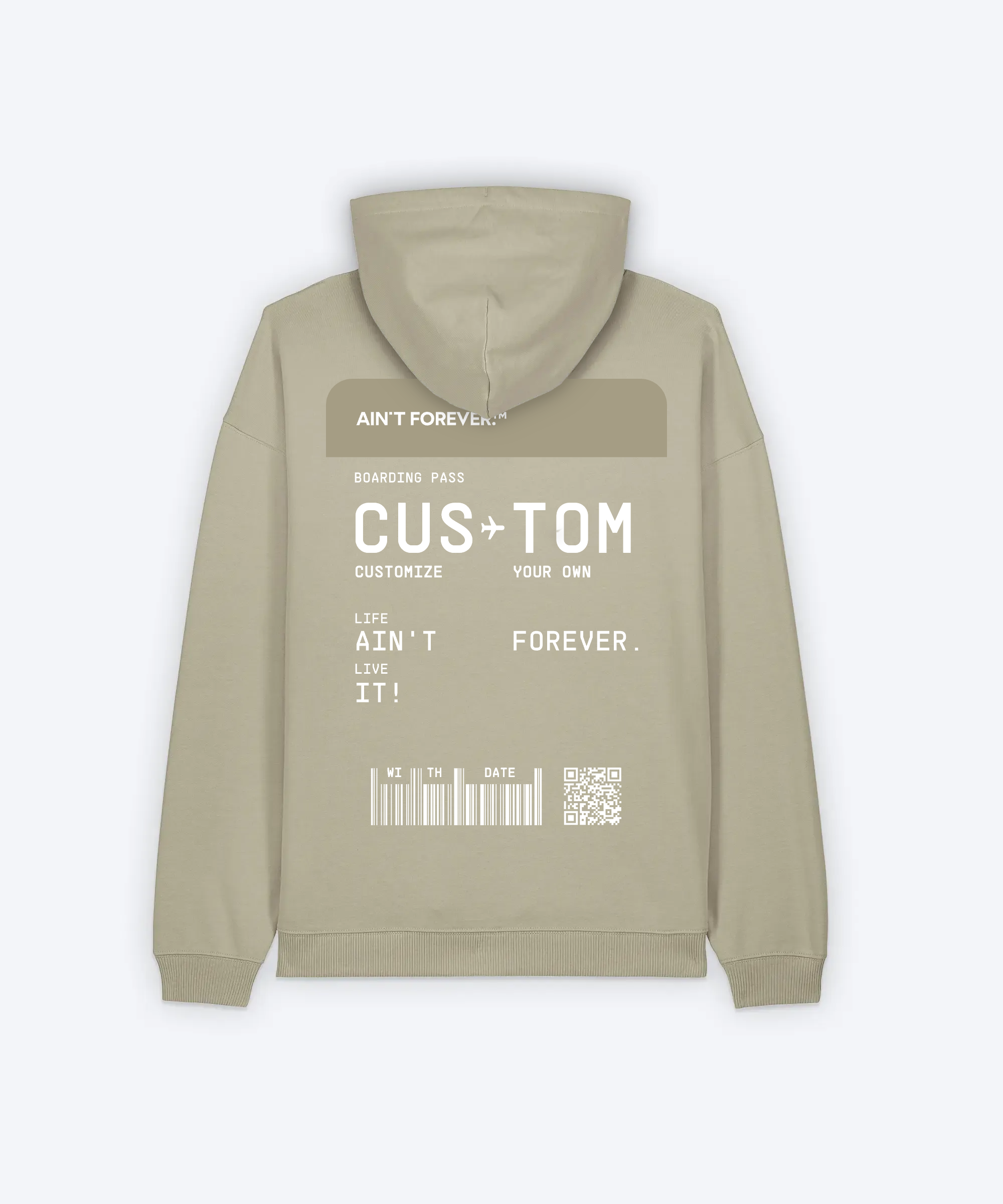 THE BOARDING PASS HOODIE