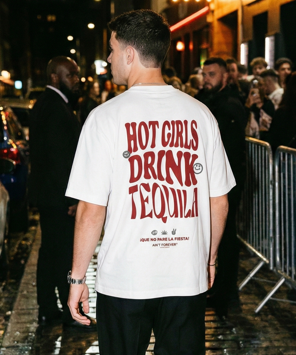HOT GIRLS DRINK TEQUILA T-SHIRT