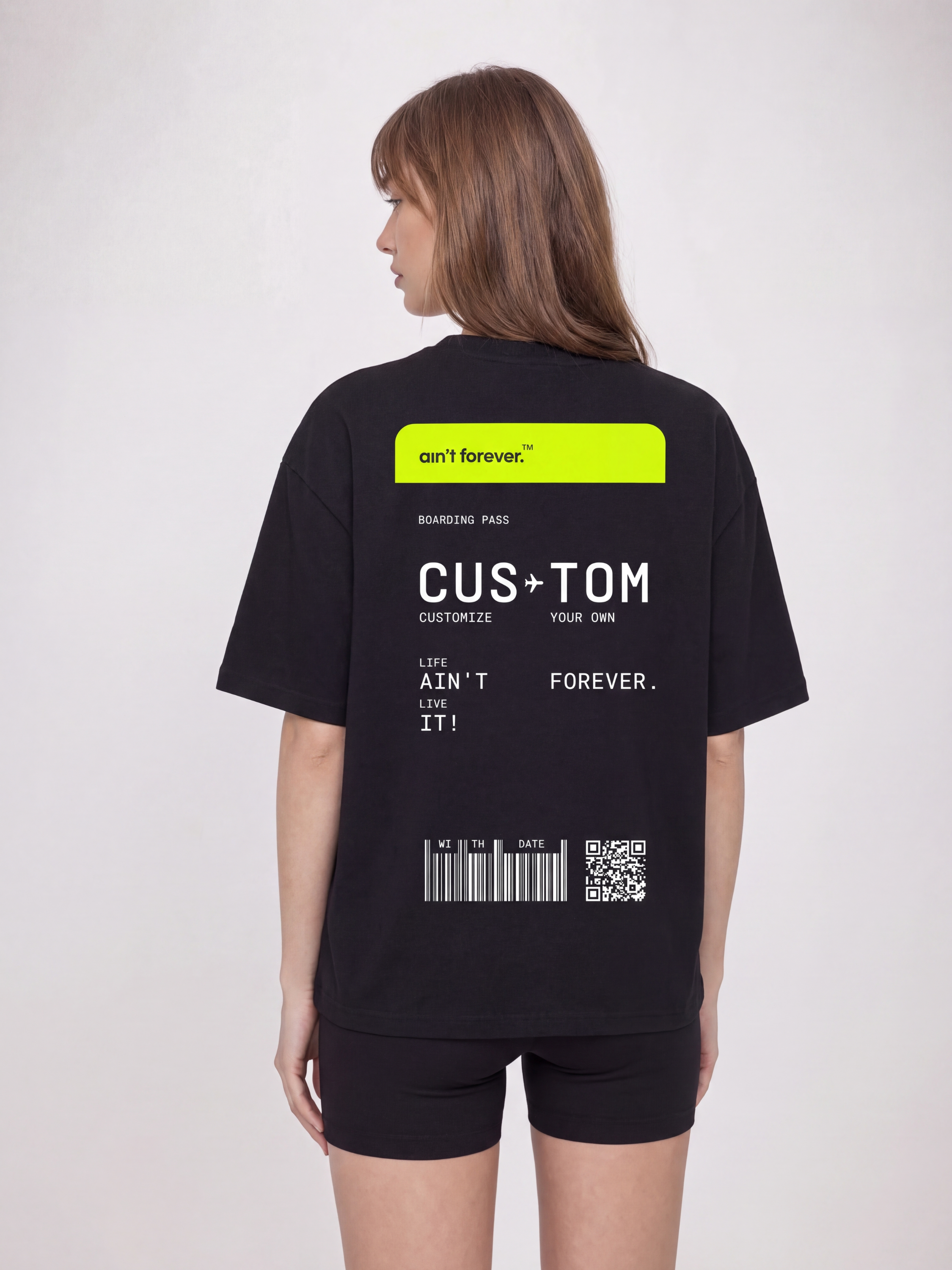 THE ORIGINAL BOARDING PASS T-SHIRT