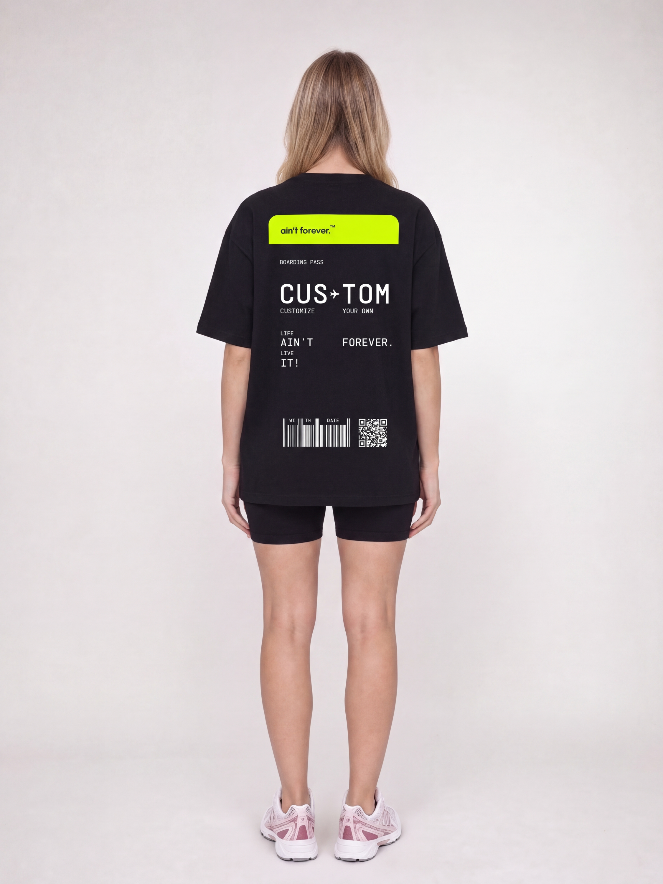 THE ORIGINAL BOARDING PASS T-SHIRT