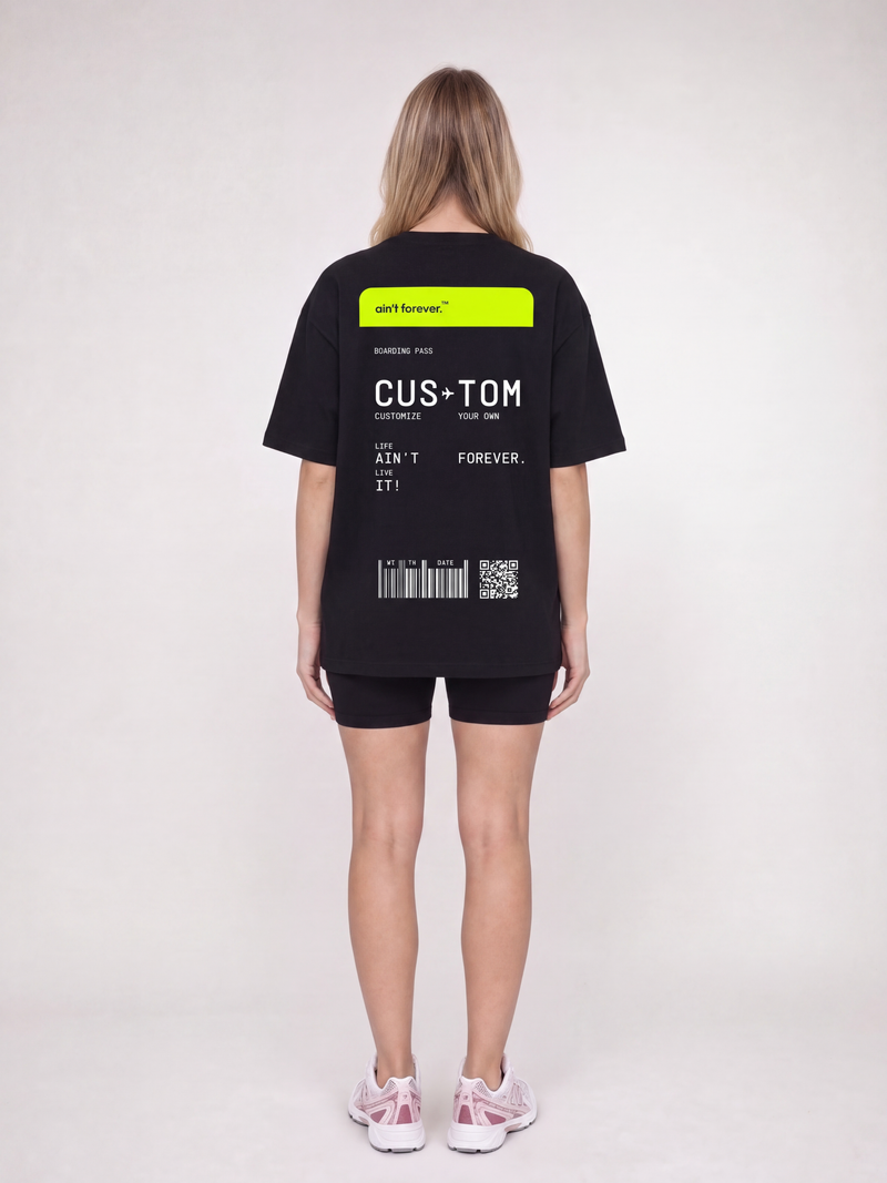 THE ORIGINAL BOARDING PASS T-SHIRT