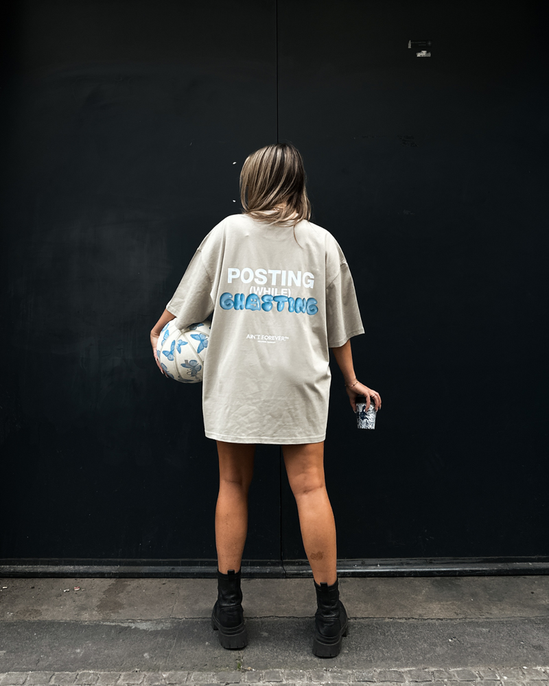 POSTING WHILE GHOSTING T-SHIRT