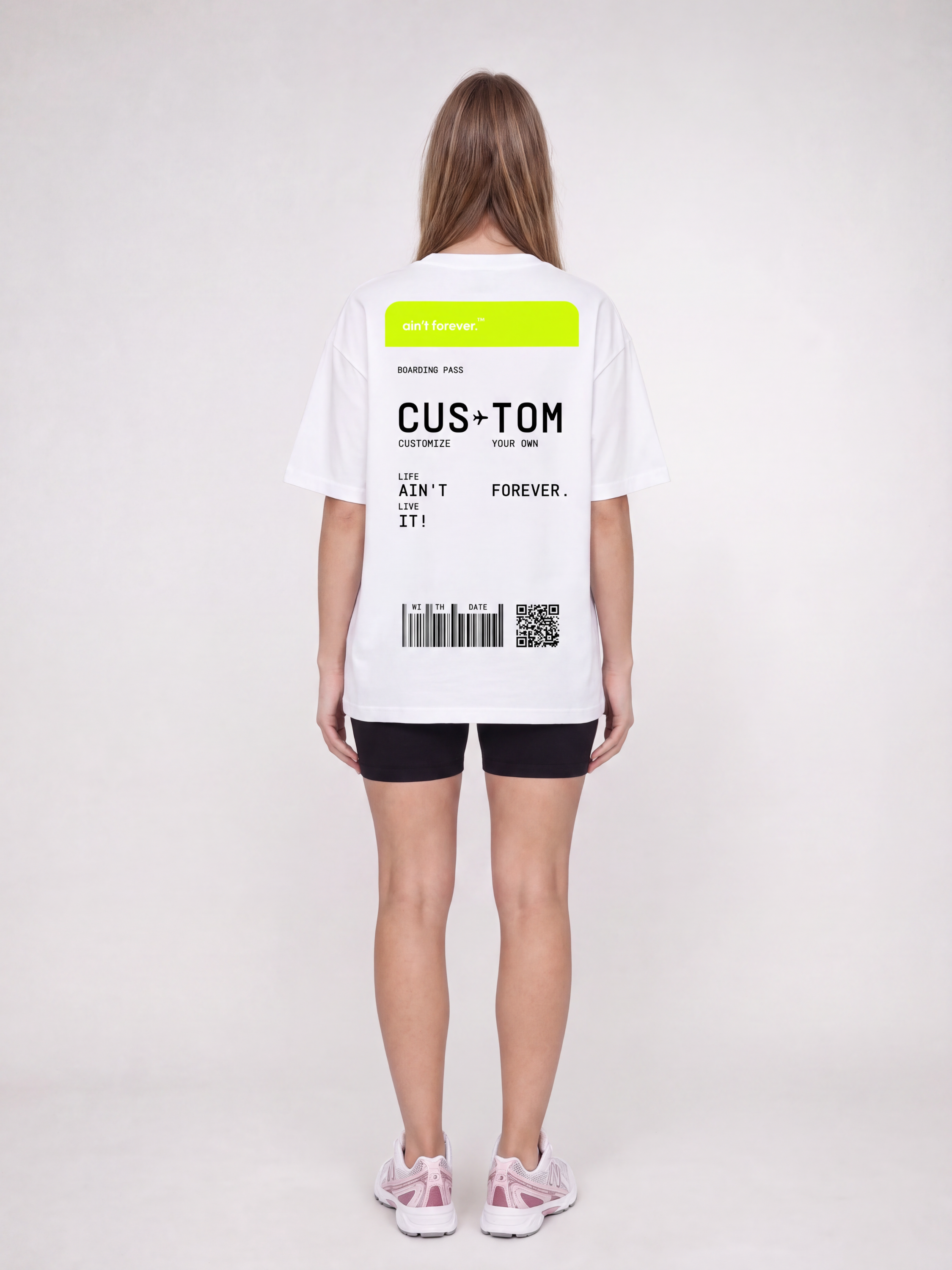 THE ORIGINAL BOARDING PASS T-SHIRT