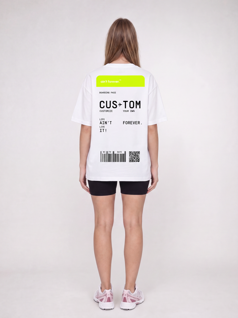 THE ORIGINAL BOARDING PASS T-SHIRT
