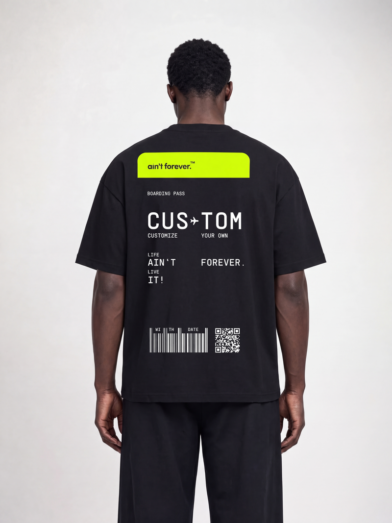 THE ORIGINAL BOARDING PASS T-SHIRT
