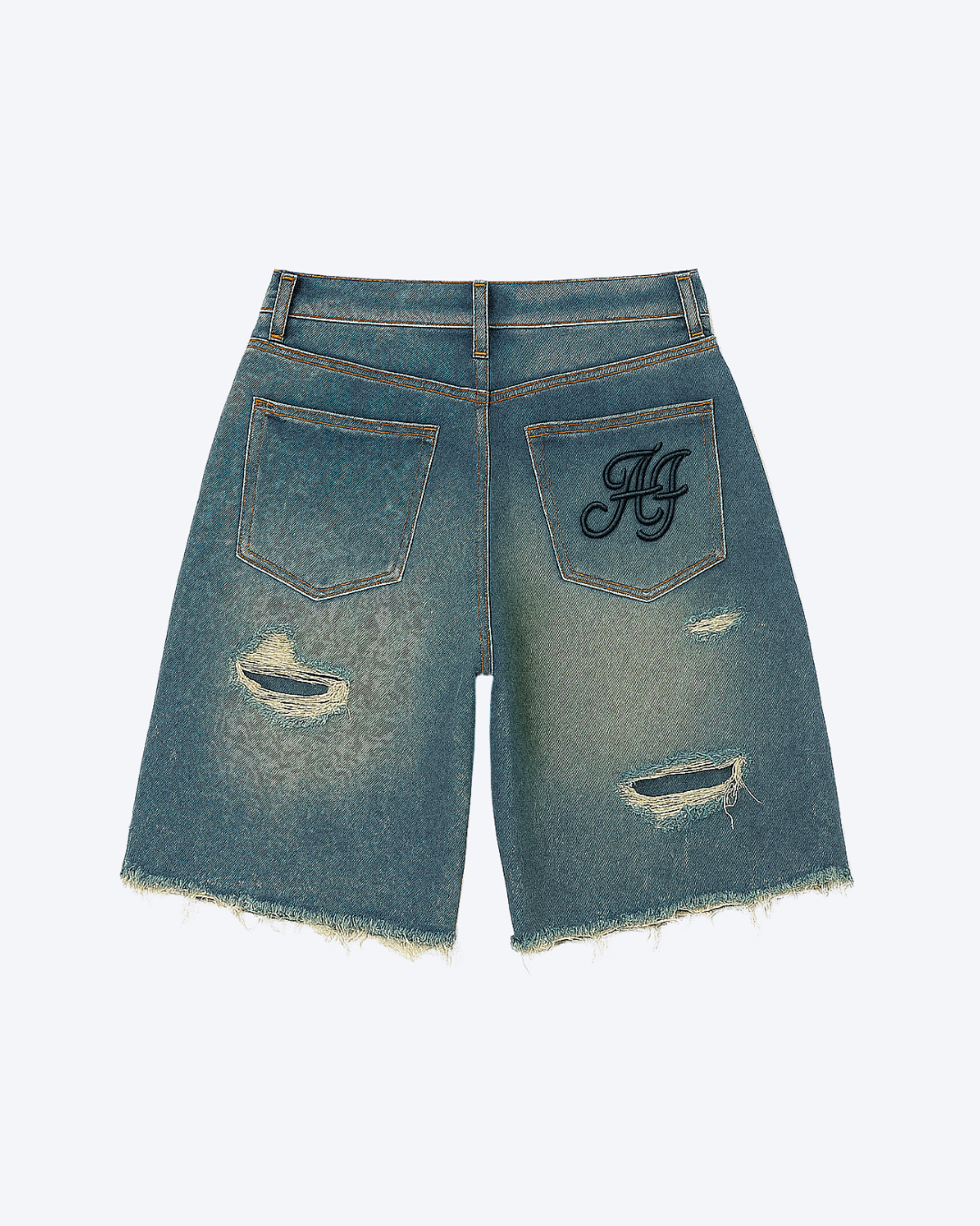 THE AF. EMBROIDERY JORTS