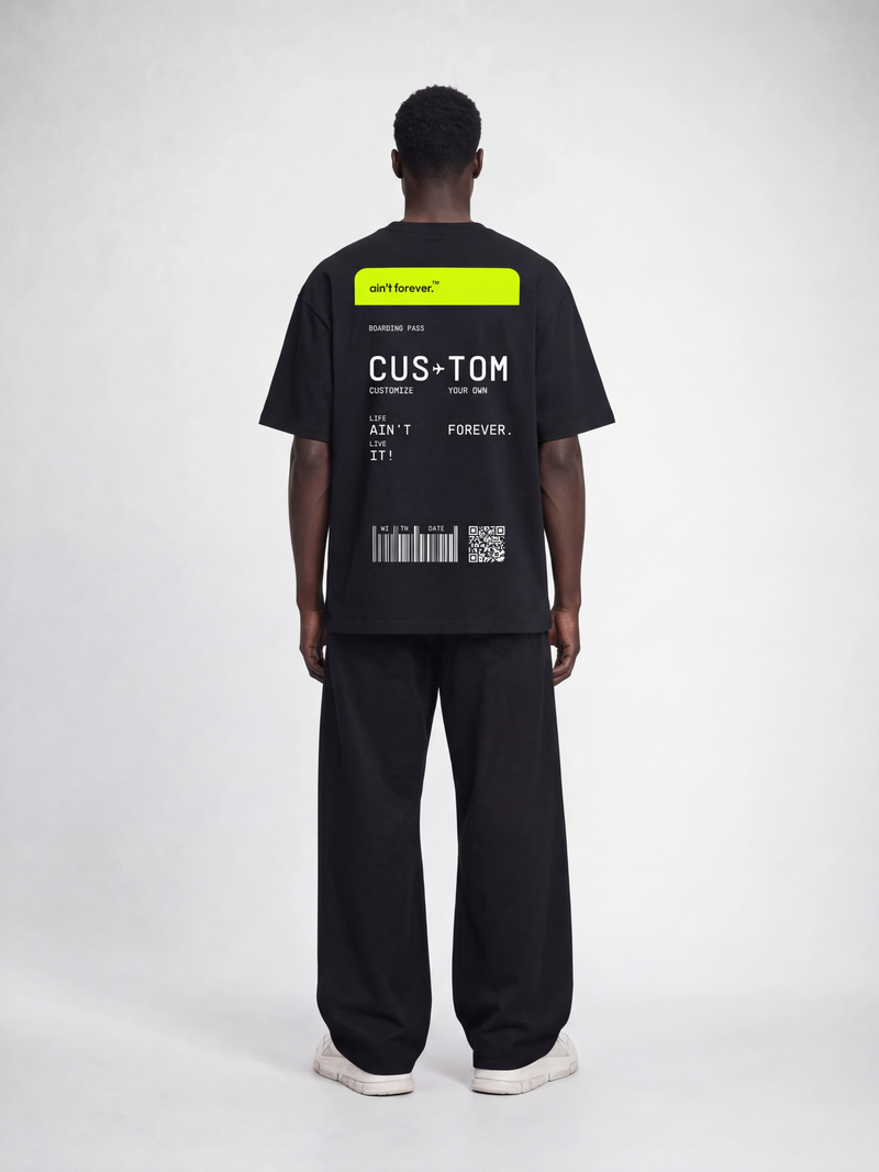THE ORIGINAL BOARDING PASS T-SHIRT