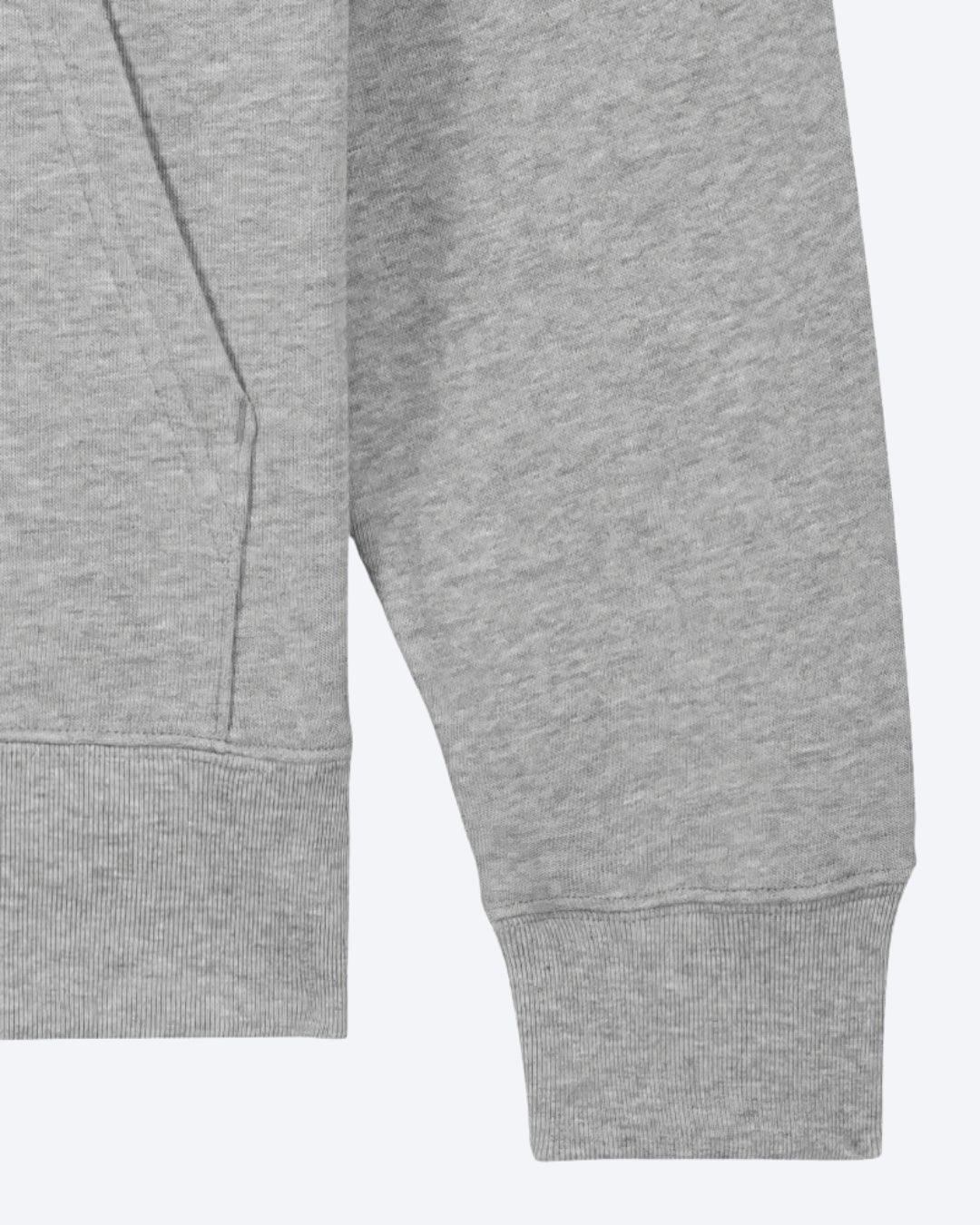 THE SKI PASS HOODIE ( GRAY / DARK GREEN )