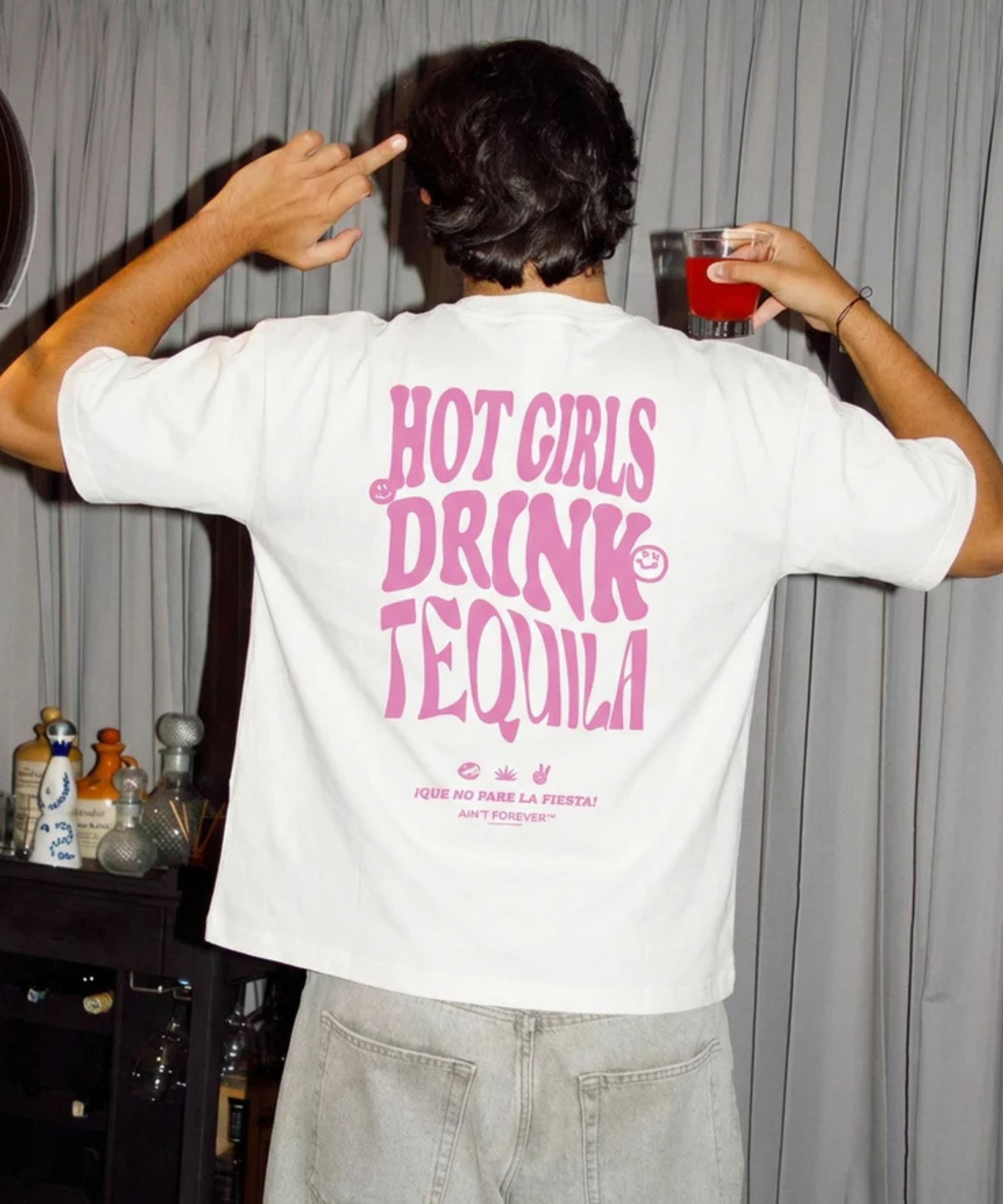 HOT GIRLS DRINK TEQUILA T-SHIRT