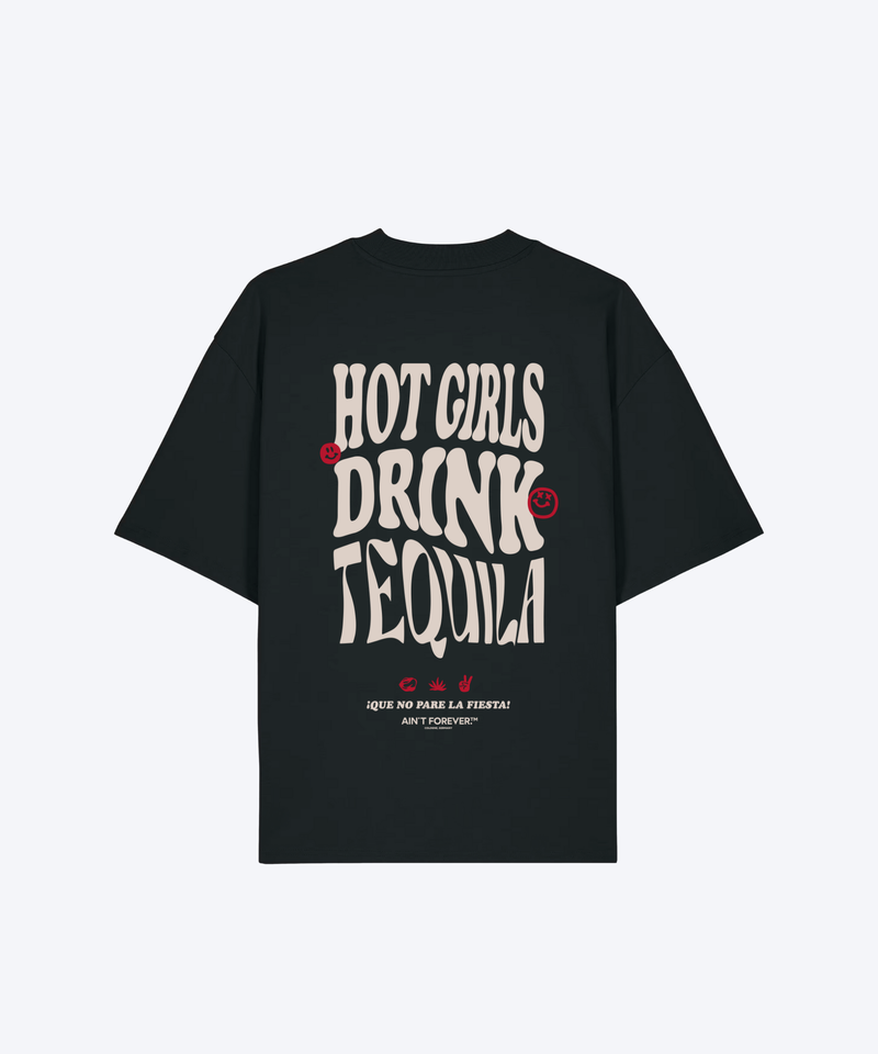HOT GIRLS DRINK TEQUILA T-SHIRT