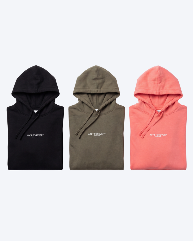 OVERSIZED FIT: DEPARTURES HOODIE