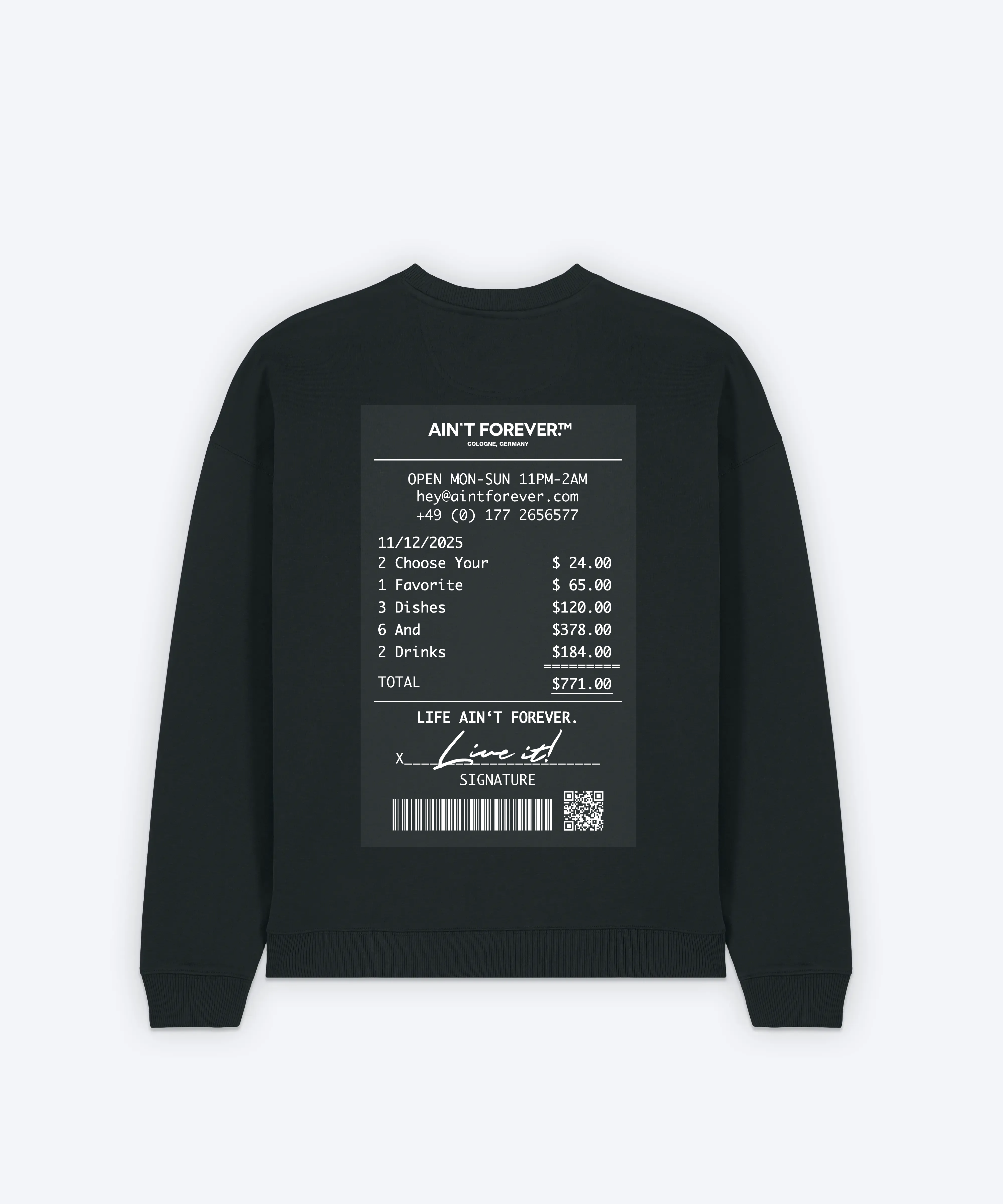 THE NIGHT OUT SWEATSHIRT