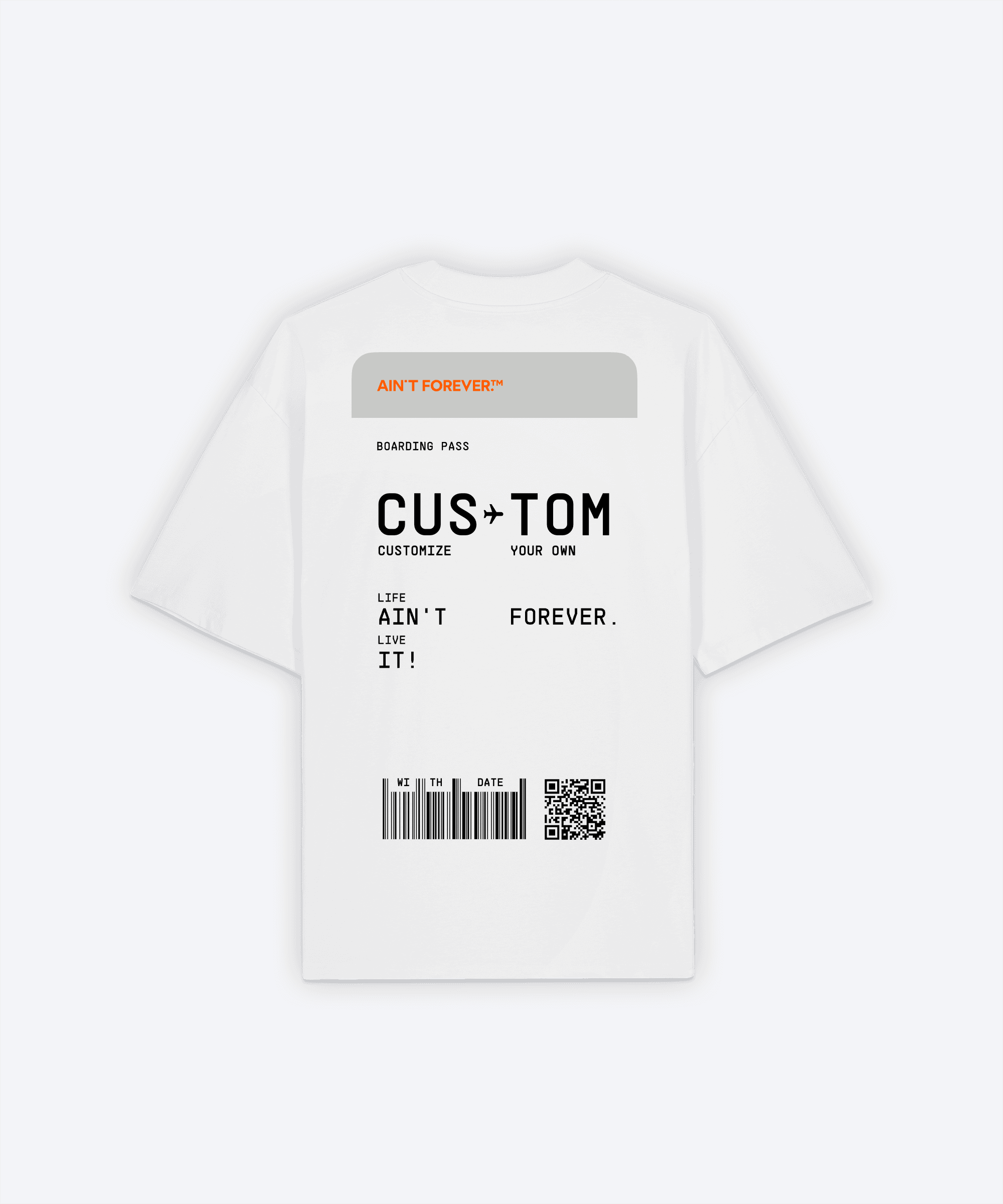 THE BOARDING PASS T-SHIRT