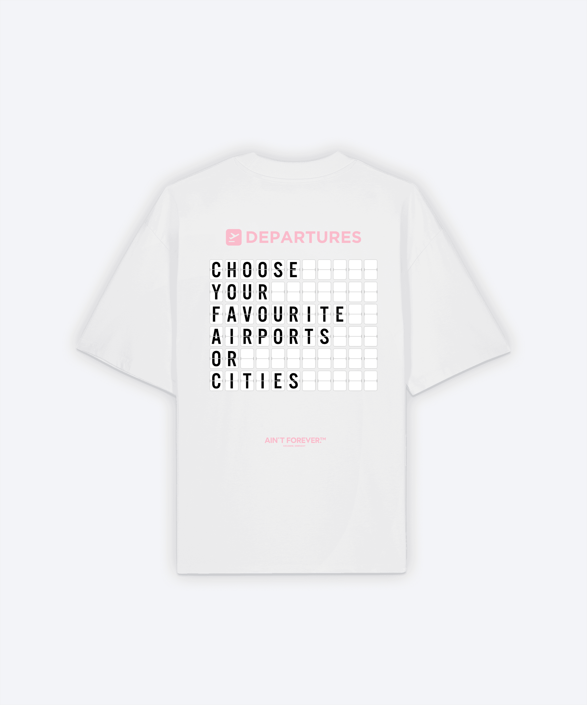 THE DEPARTURES T-SHIRT