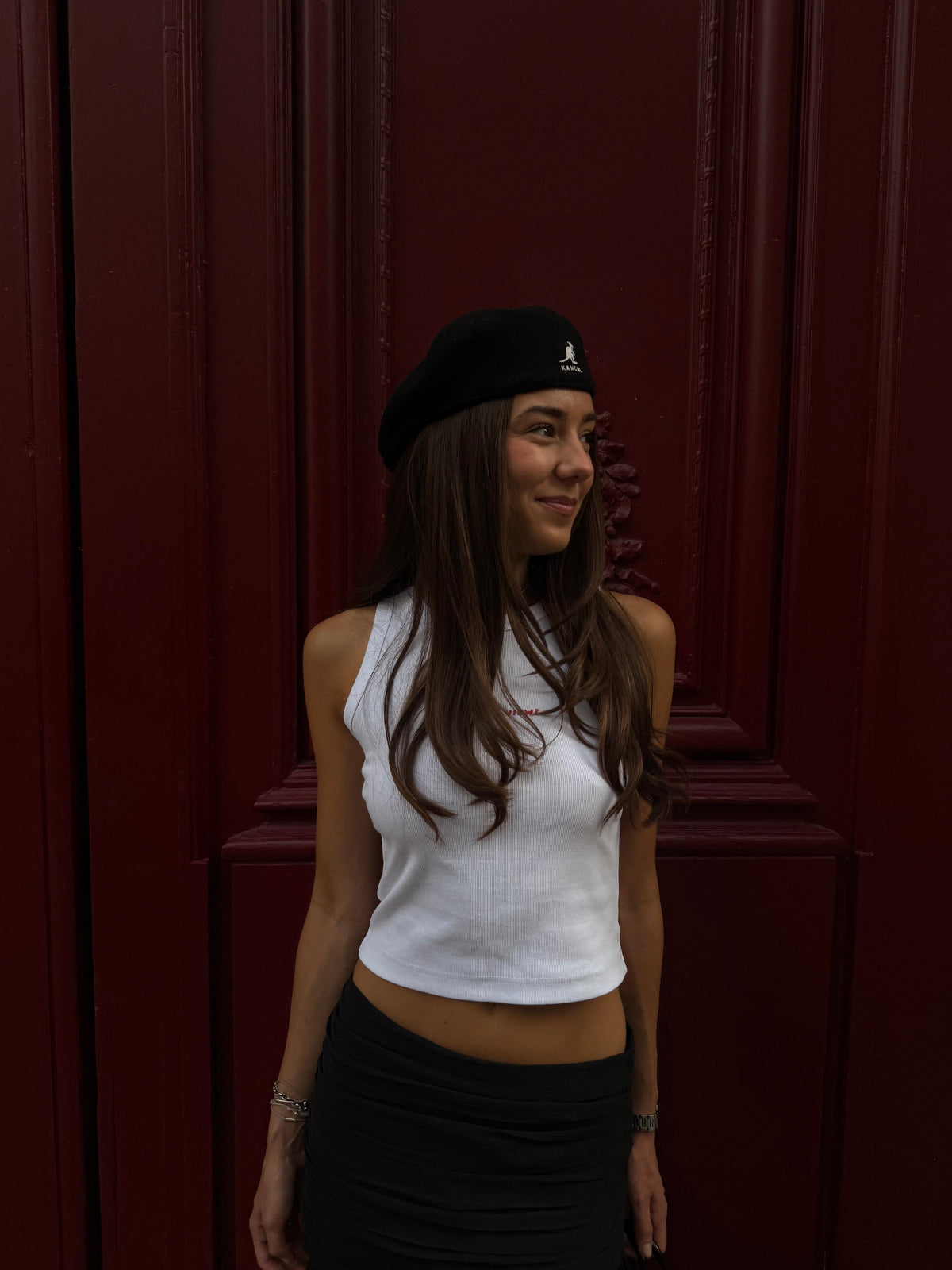 CROP TOP "HOW'S THE VIEW?"