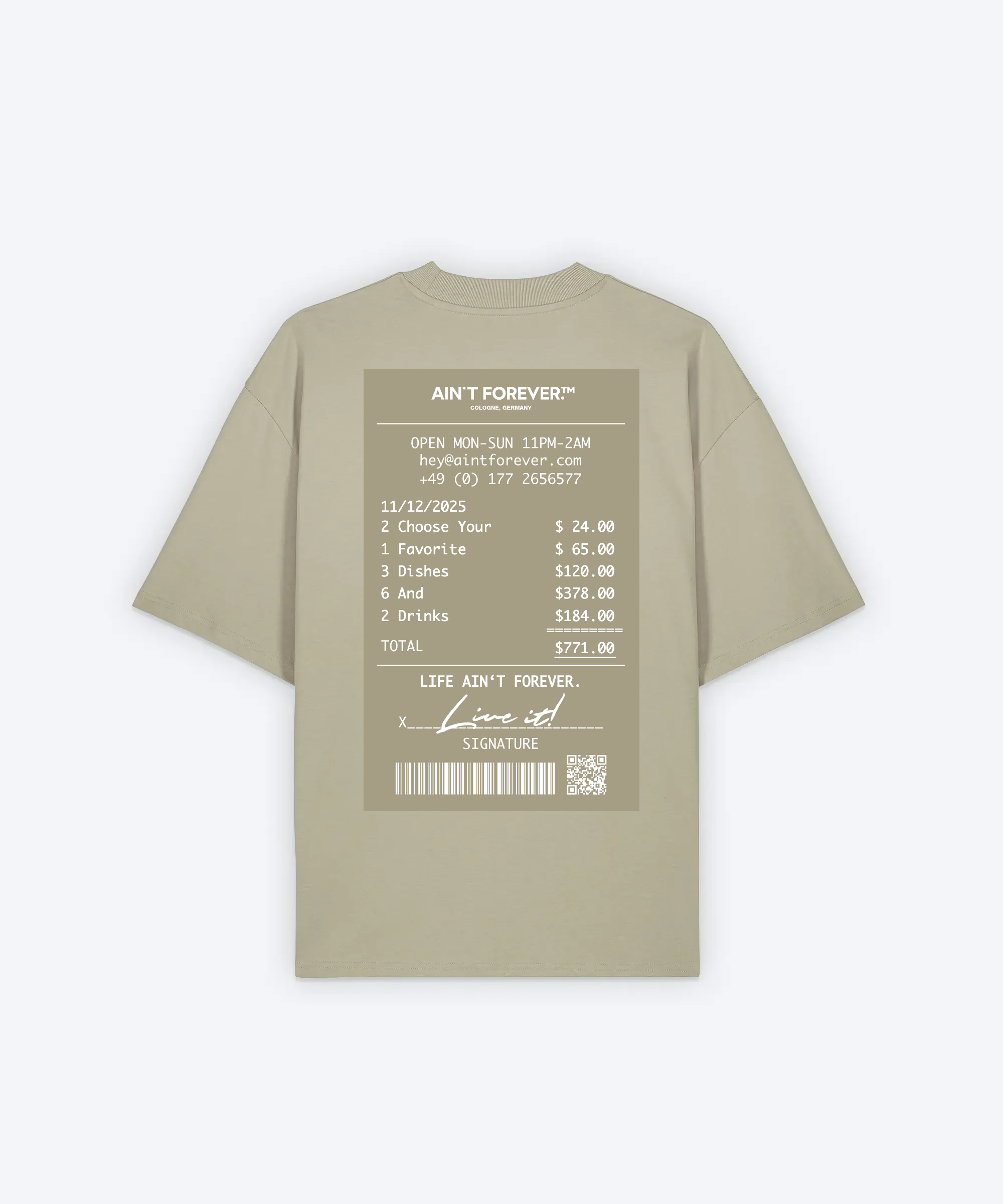 THE NIGHT OUT T-SHIRT