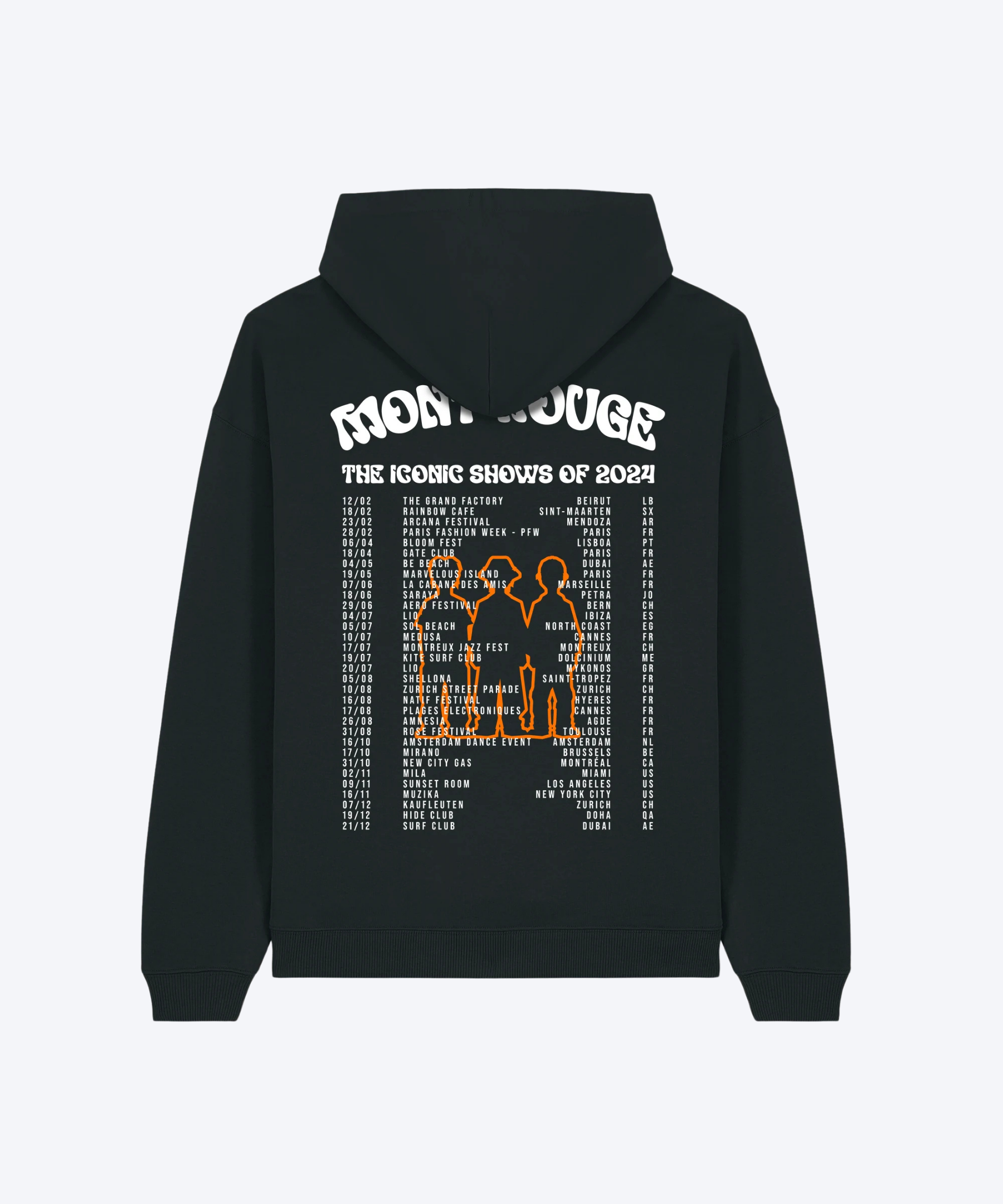 THE ICONIC SHOWS 2024 HOODIE (MONT ROUGE)