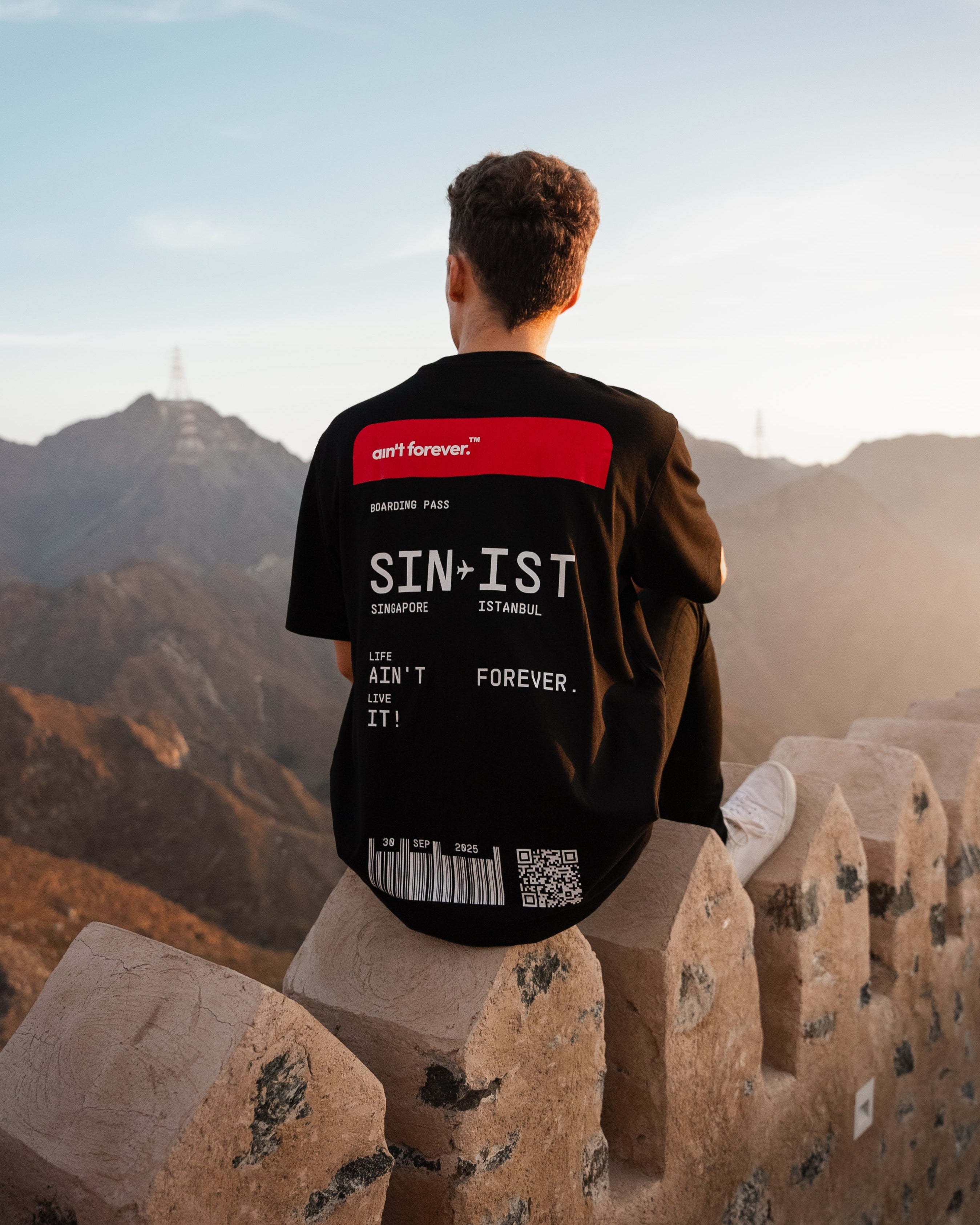 THE BOARDING PASS T-SHIRT
