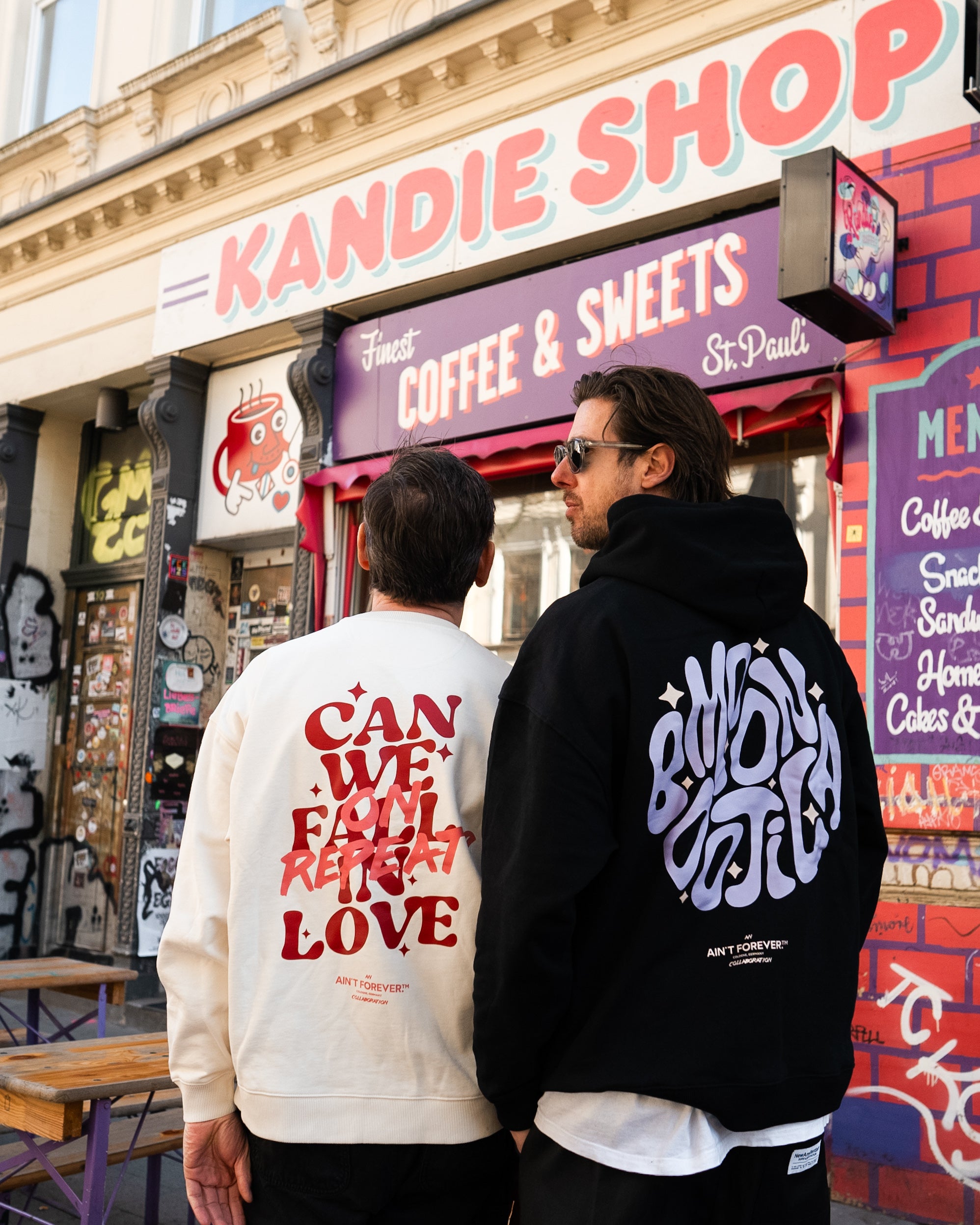 CAN WE FALL IN LOVE ON REPEAT SWEATSHIRT (MOONBOOTICA)